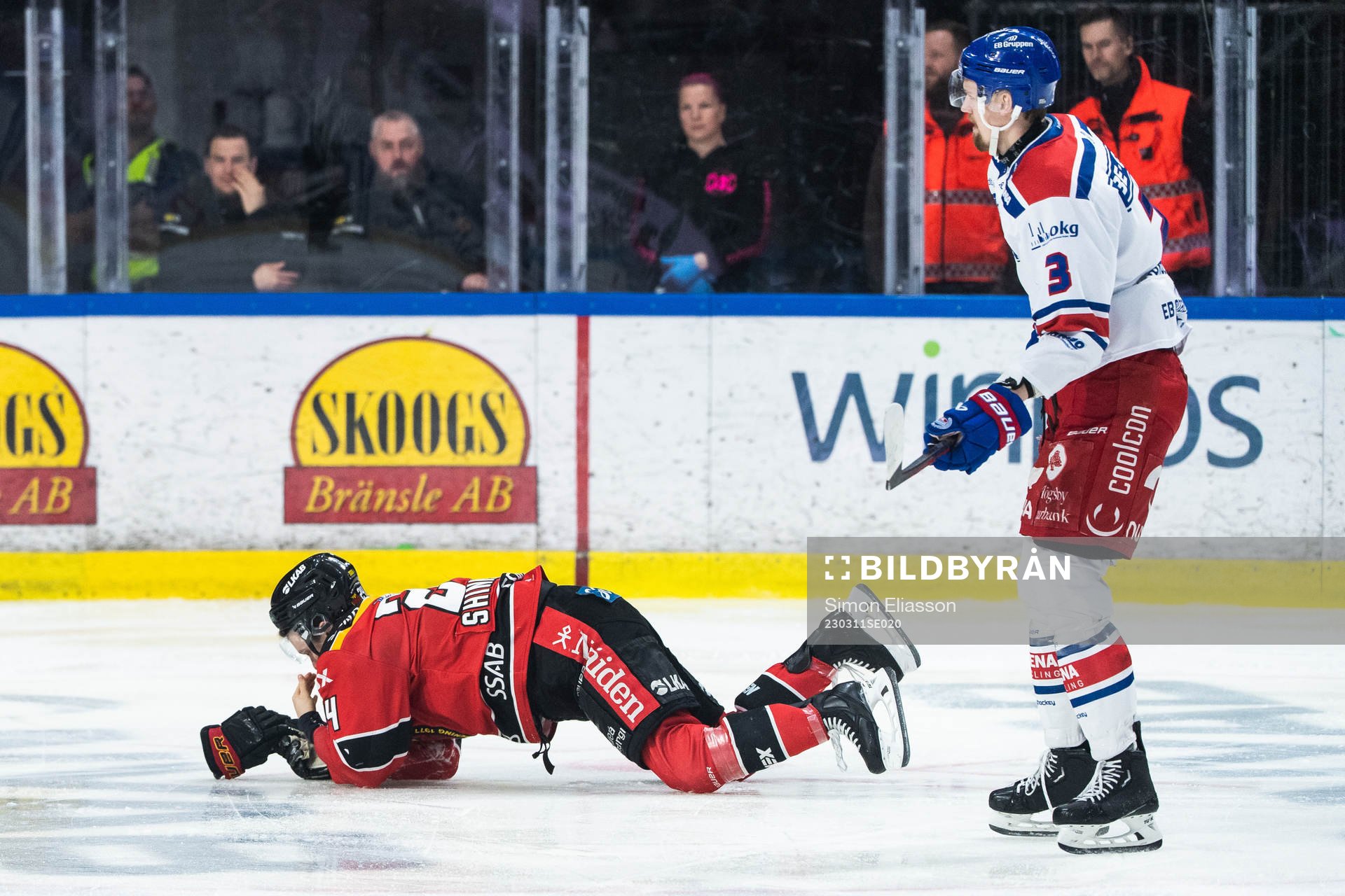 Luleås Brendan Shinnimin och Oskarshamns William Worge