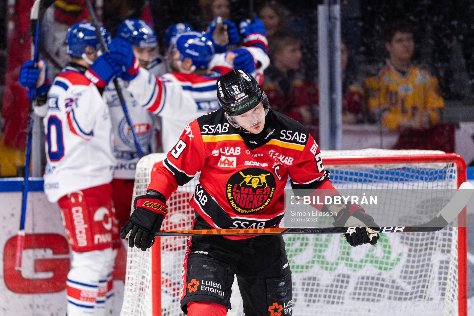 Luleås Erik Gustafsson deppar