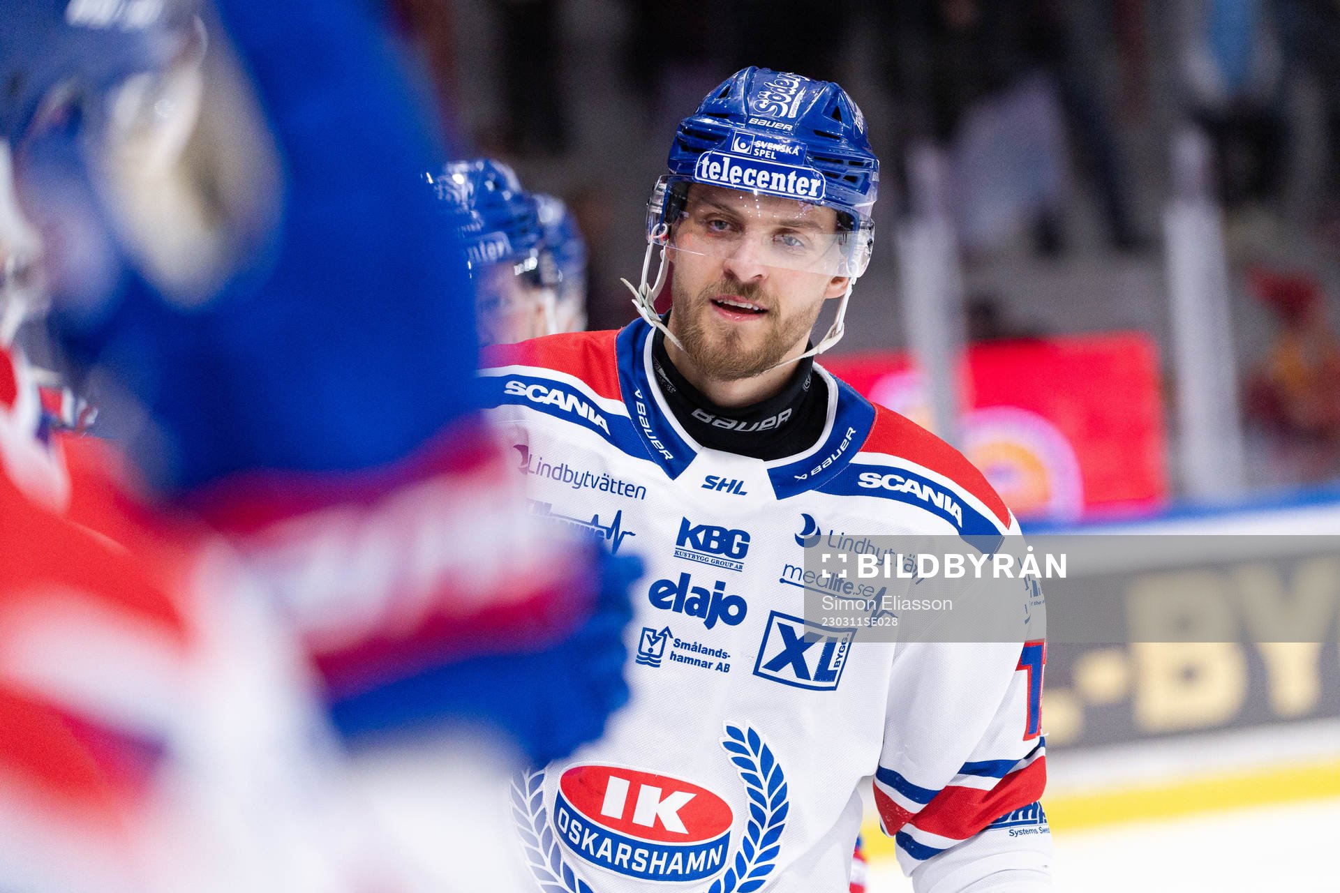 Oskarshamns Jiri Smejkal jublar