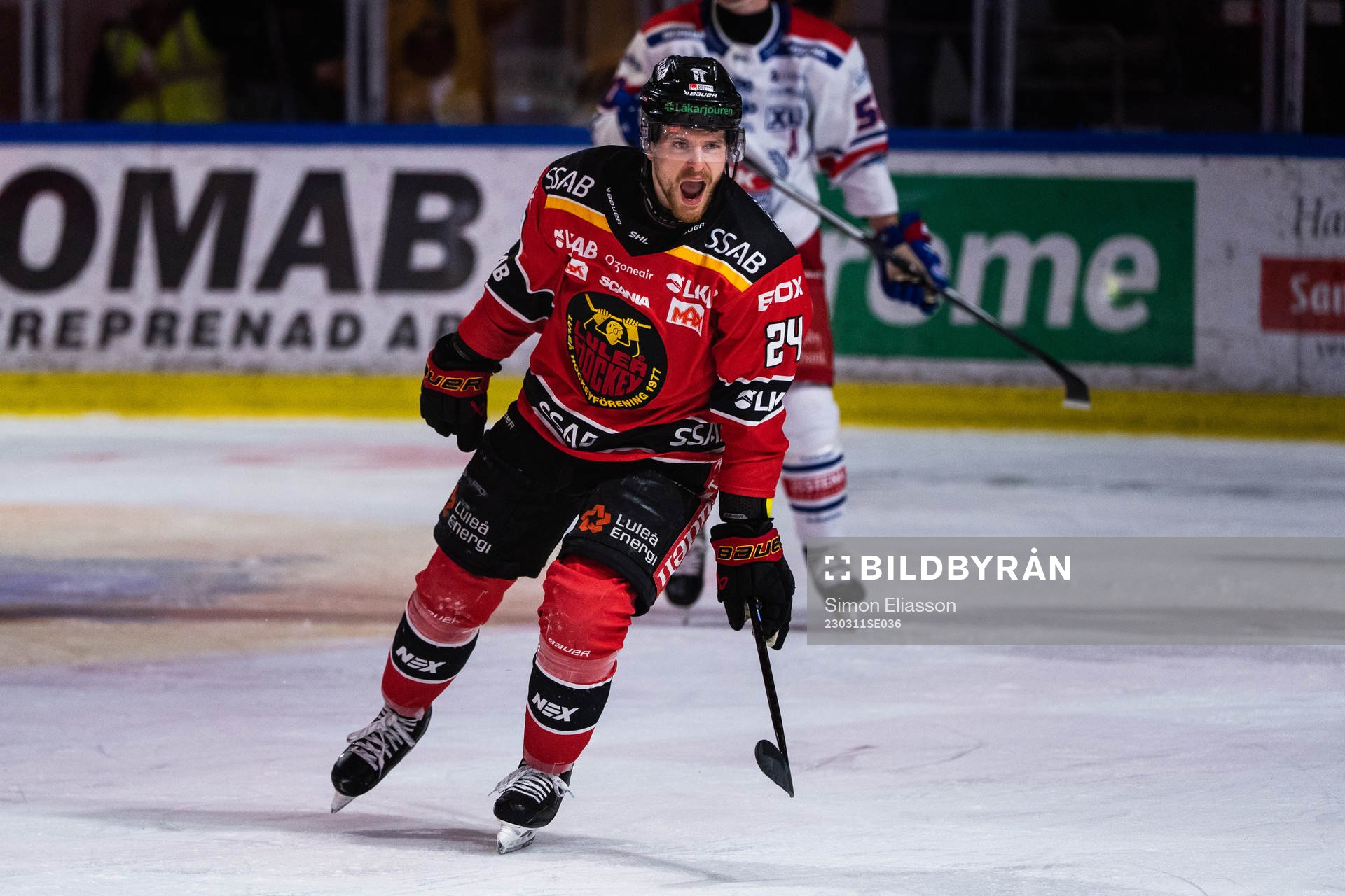 Luleås Brendan Shinnimin jublar