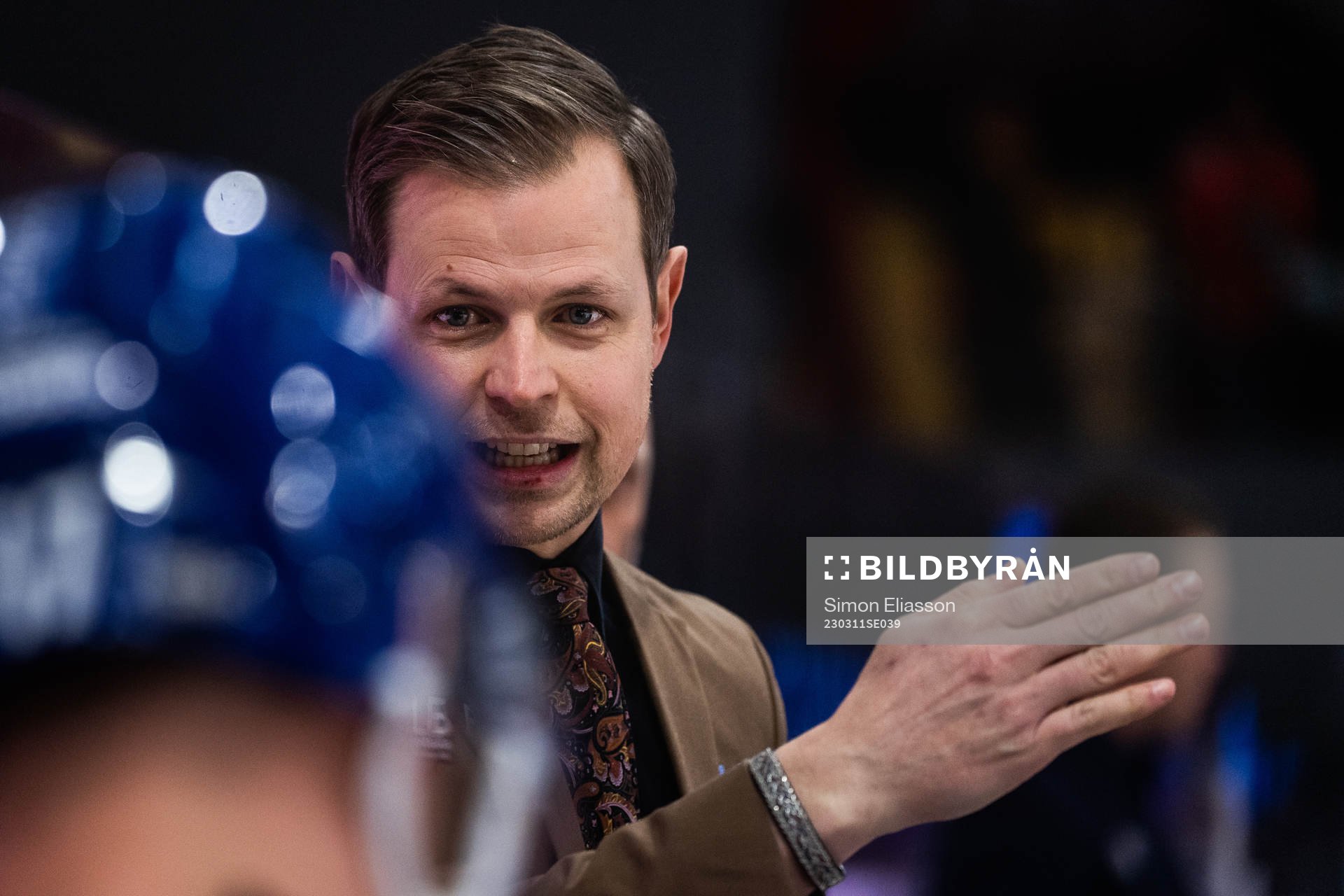 Oskarshamns tränare Martin Filander