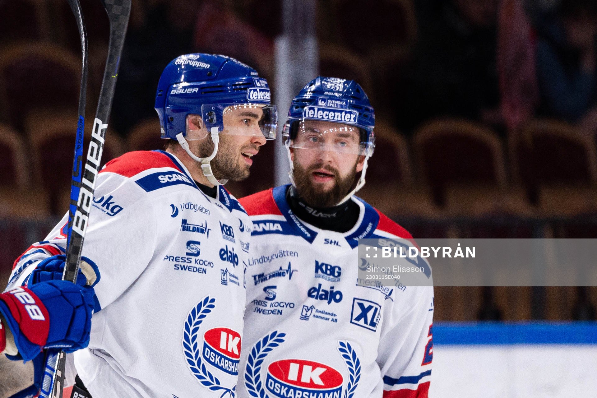 Oskarshamns Ahti Oksanen jublar