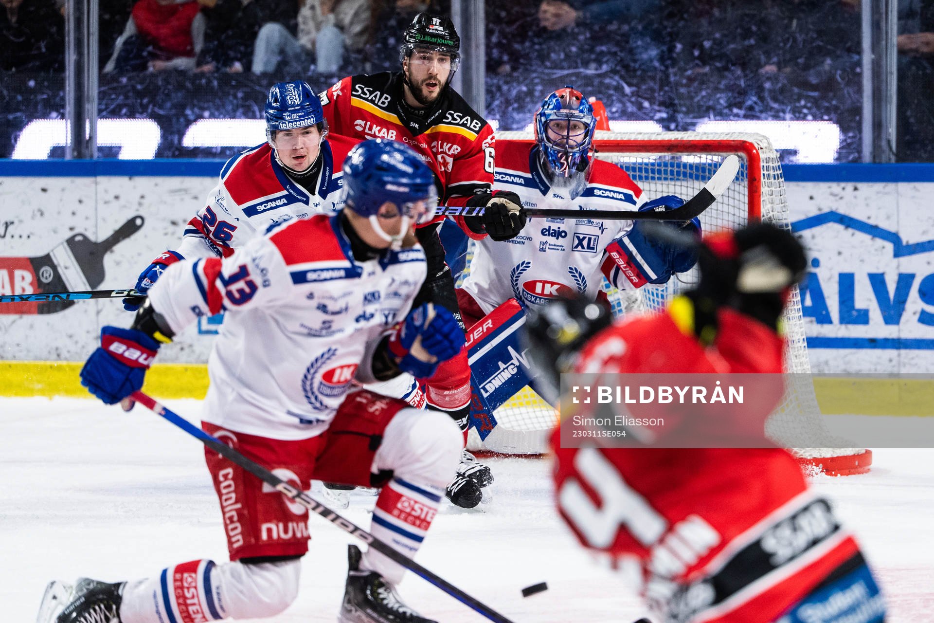 Oskarshamns målvakt Tim Juel
