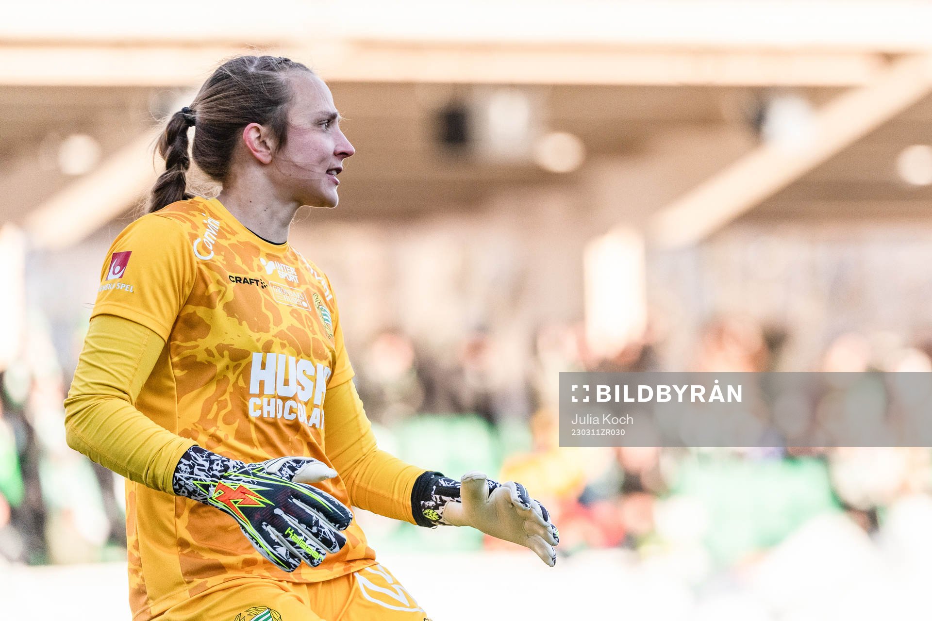 Hammarbys Målvakt Anna Tamminen