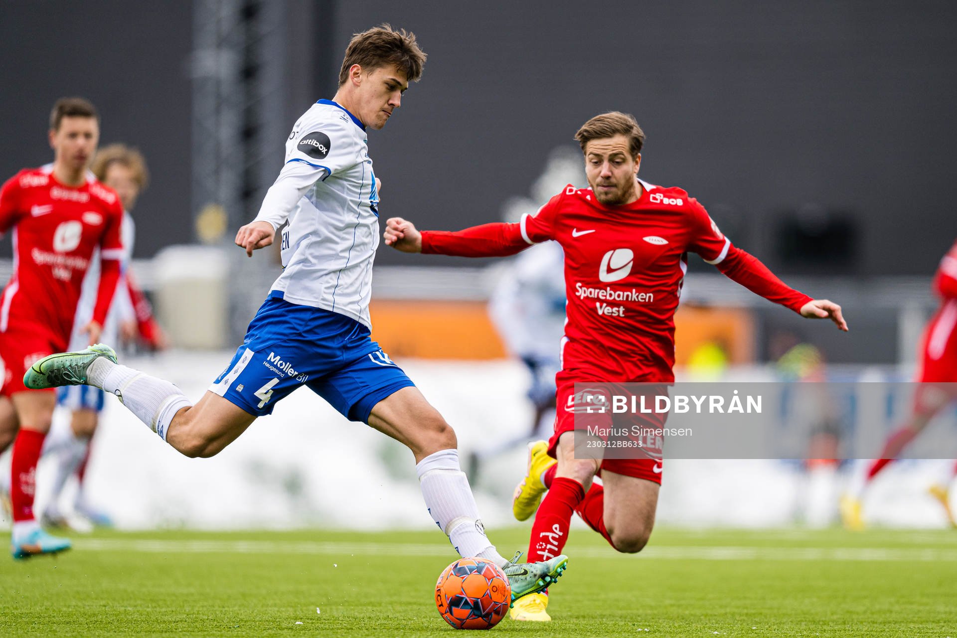 Anders Bloch Bærtelsen of Haugesund and Frederik Børsting