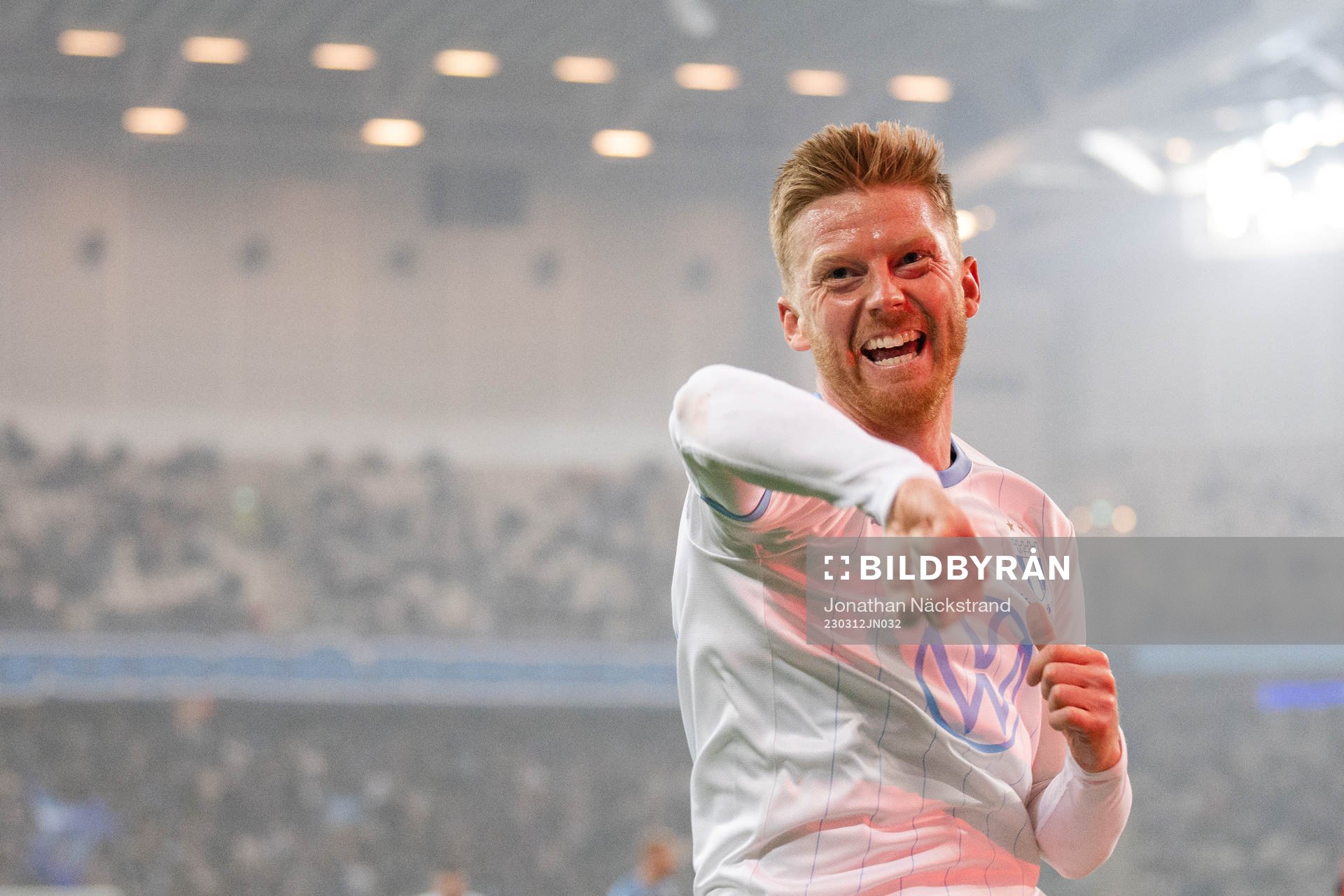 Malmö FFs Anders Christiansen jublar