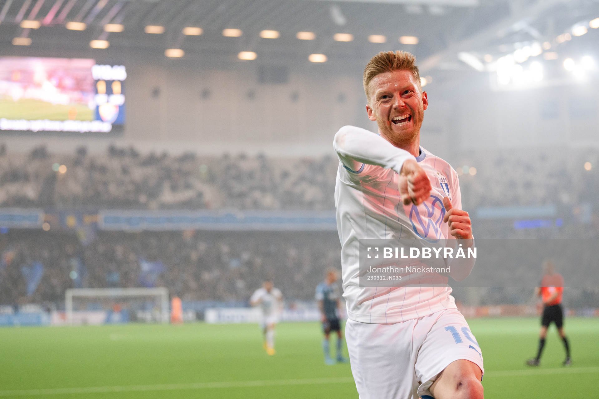 Malmö FFs Anders Christiansen jublar