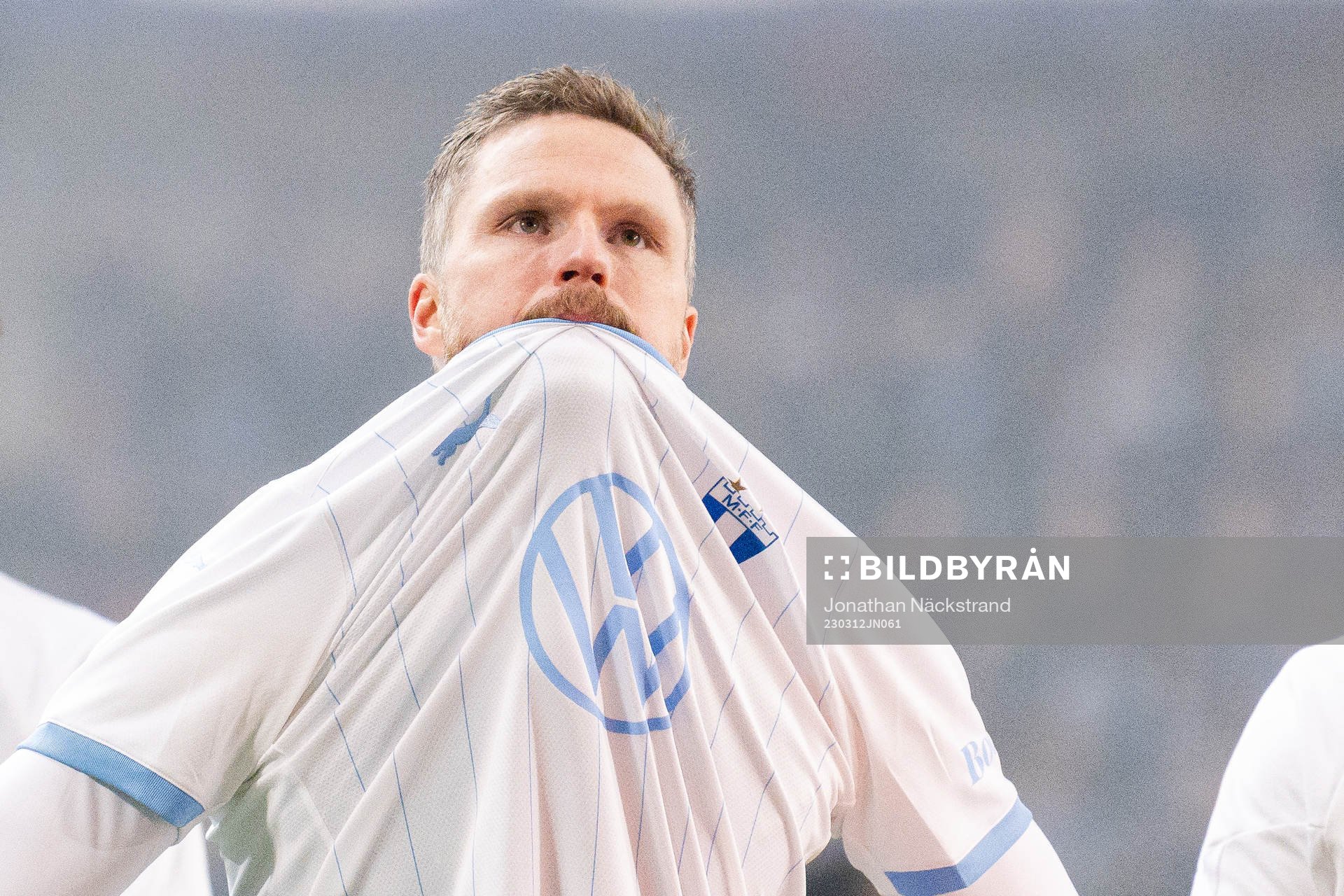Malmö FFs Lasse Nielsen deppar