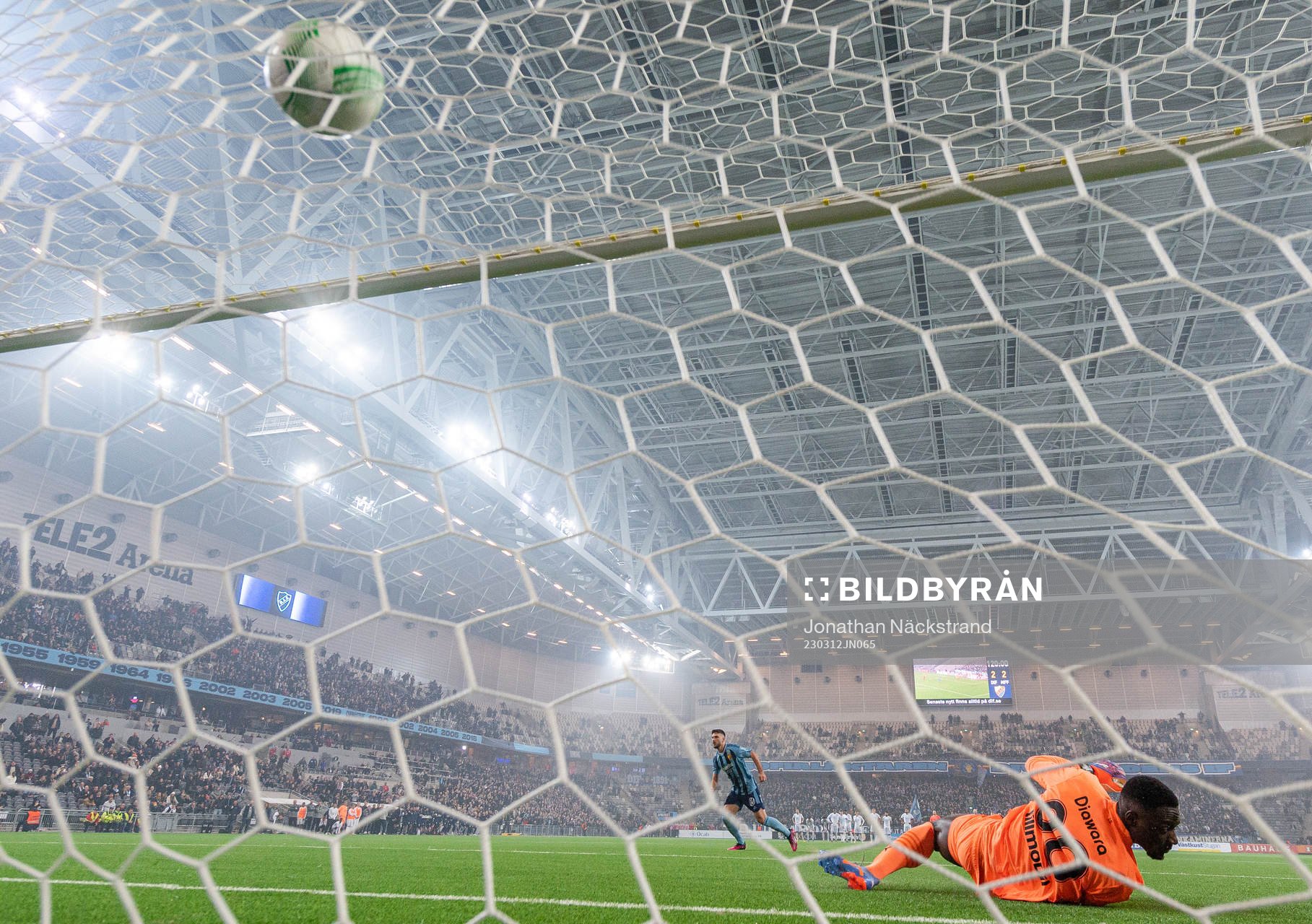 Djurgårdens Besard Sabovic med avgörande 3-2 målet bakom