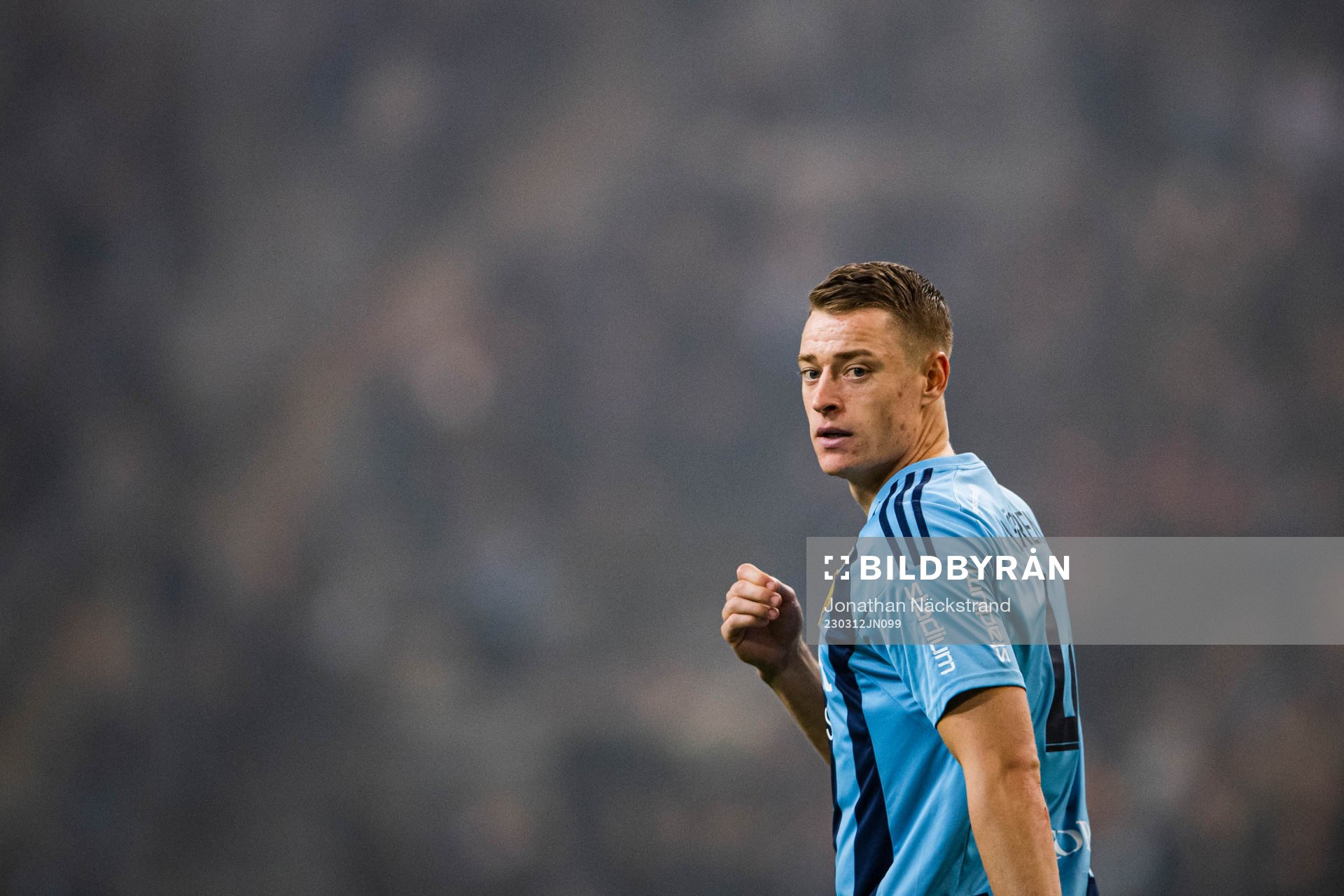 Djurgårdens Jesper Löfgren jublar