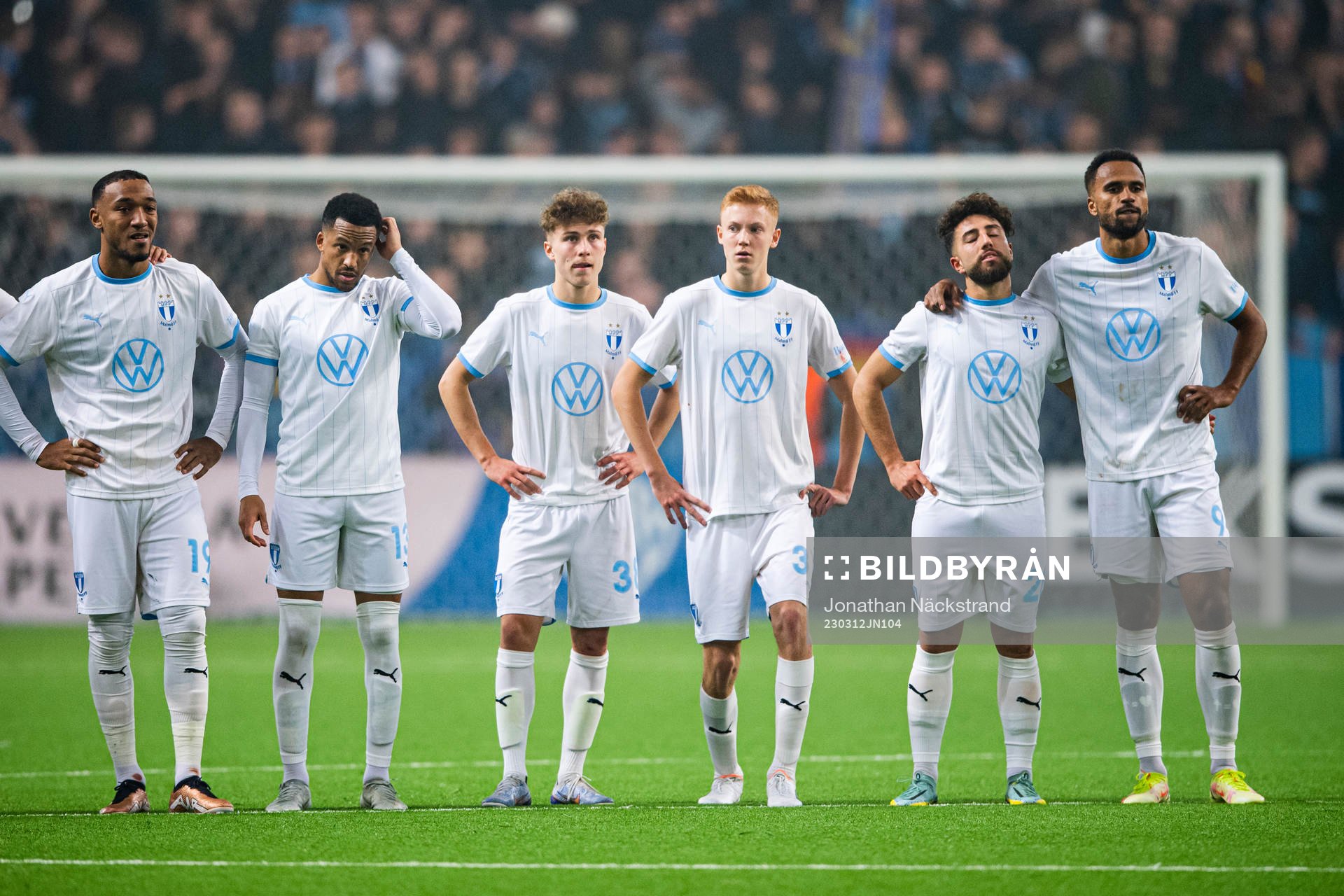 Malmö FFs spelare deppar