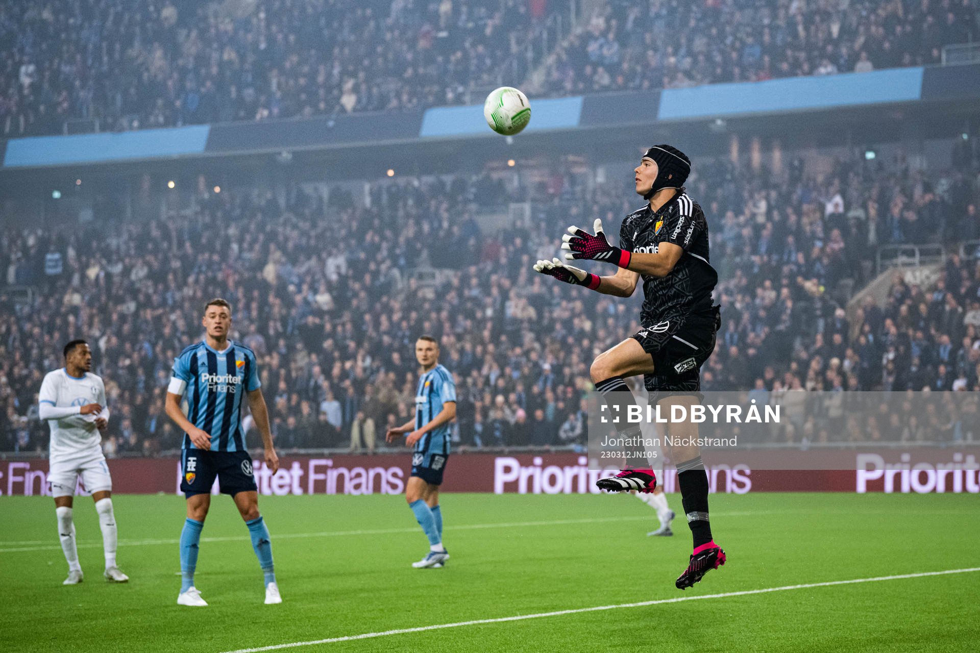 Djurgårdens målvakt Jacob Widell Zetterström