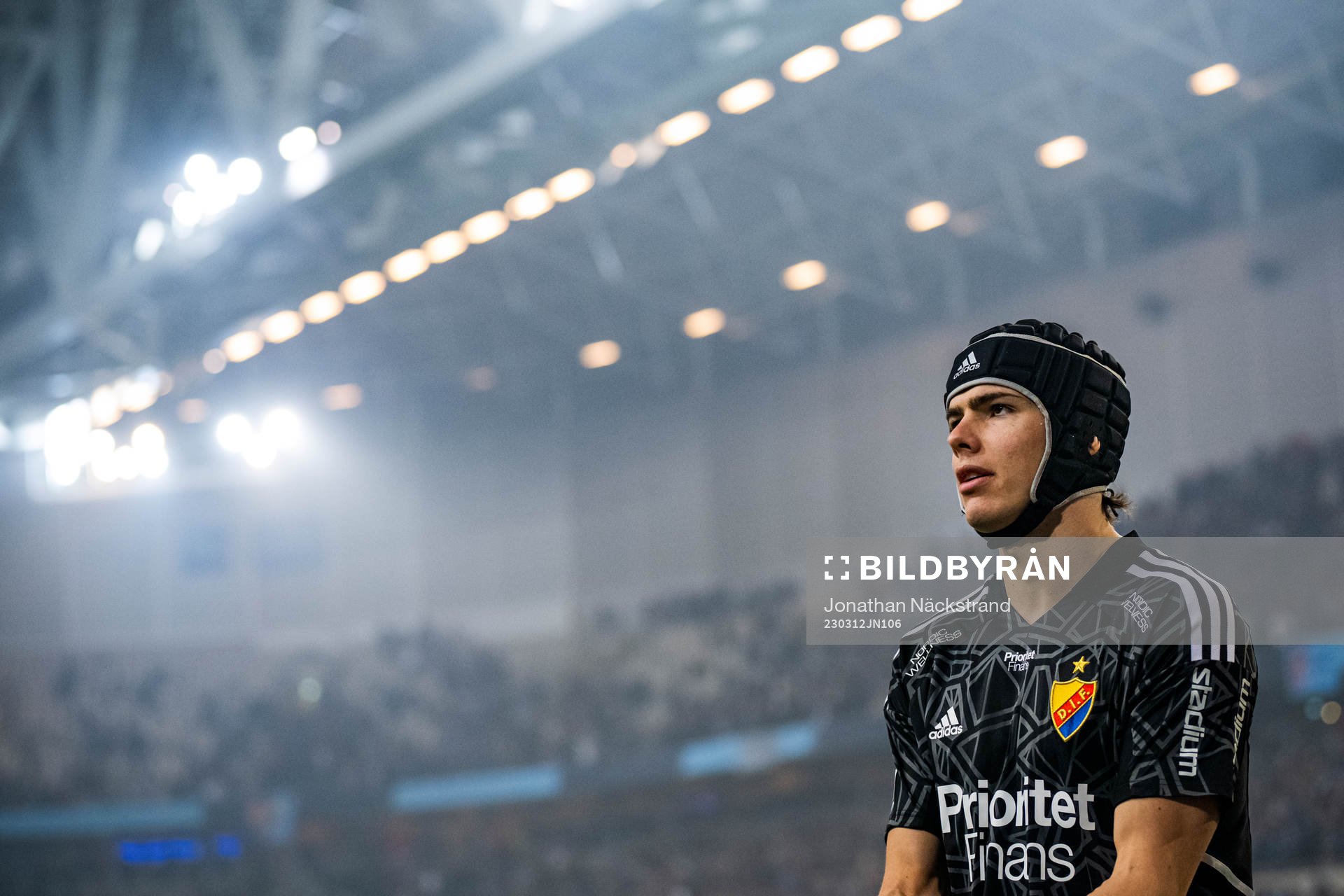 Djurgårdens målvakt Jacob Widell Zetterström