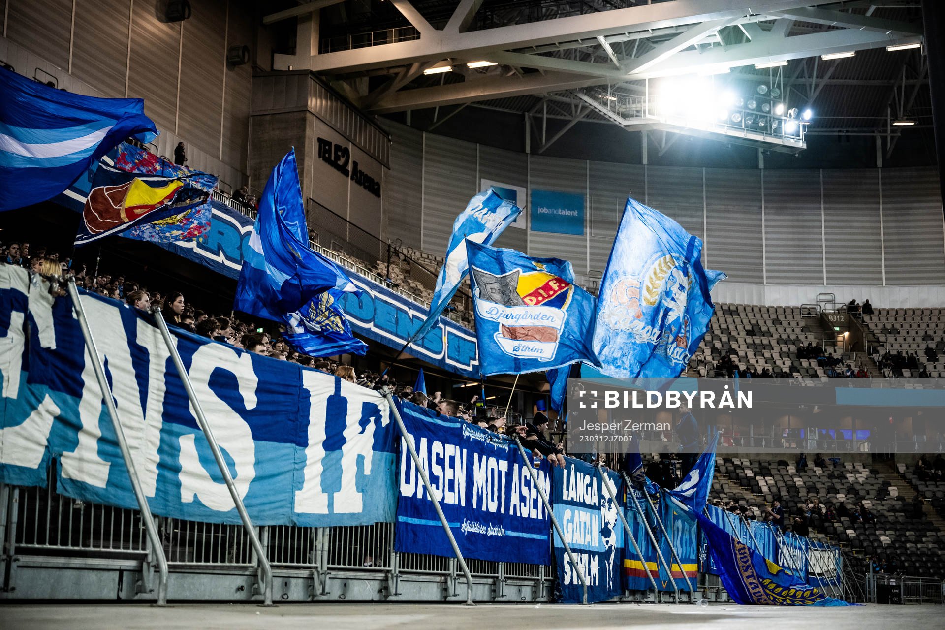 Djurgårdens supportrar