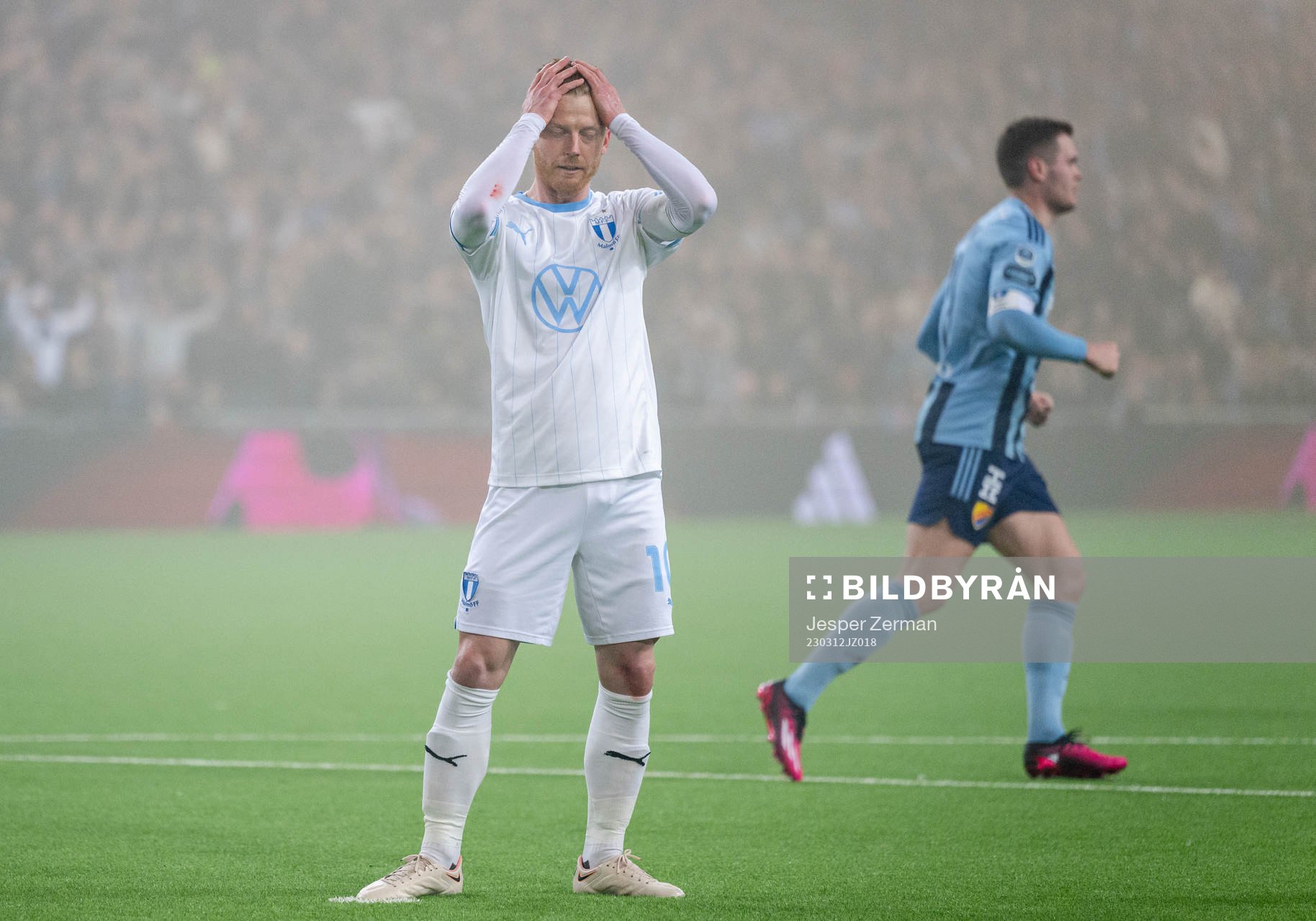 Malmö FFs Anders Christiansen deppar