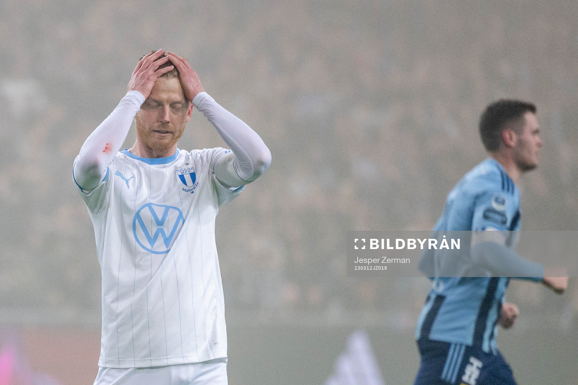 Malmö FFs Anders Christiansen deppar