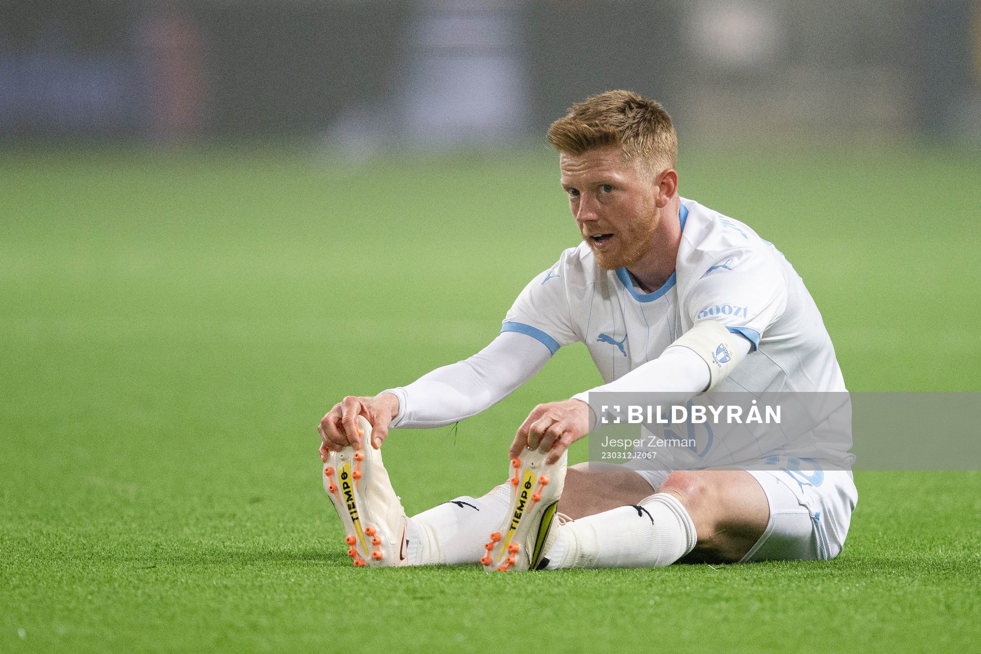 Malmö FFs Anders Christiansen deppar