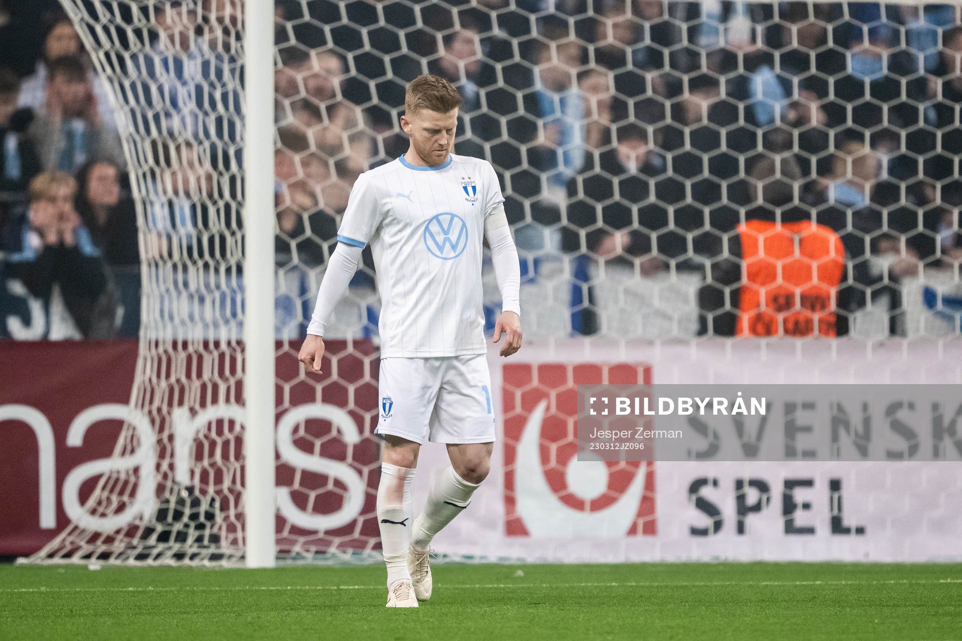 Malmö FFs Anders Christiansen deppar