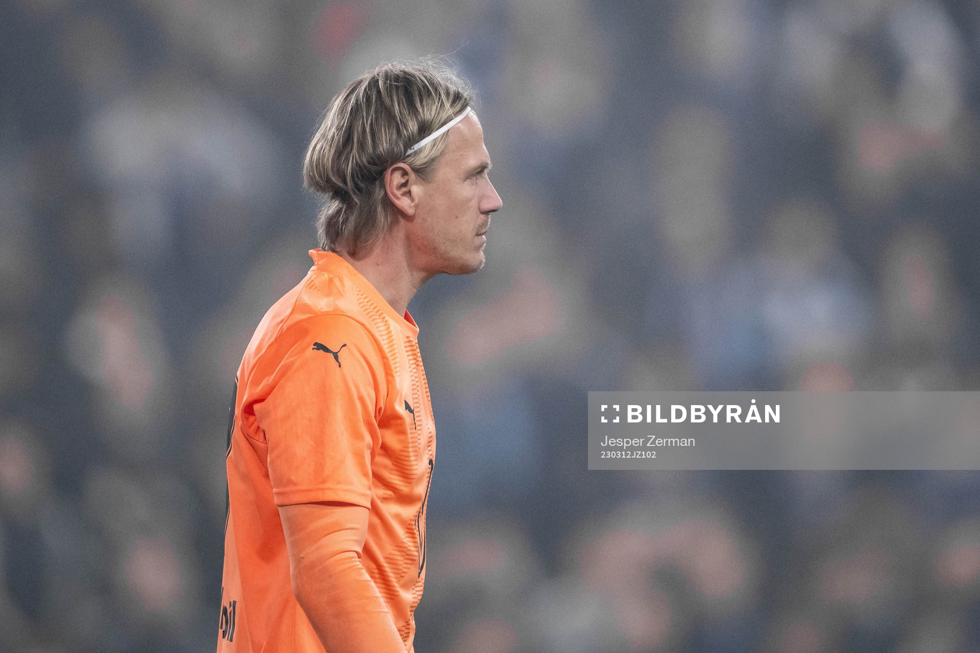 Malmö FFs målvakt Johan Dahlin