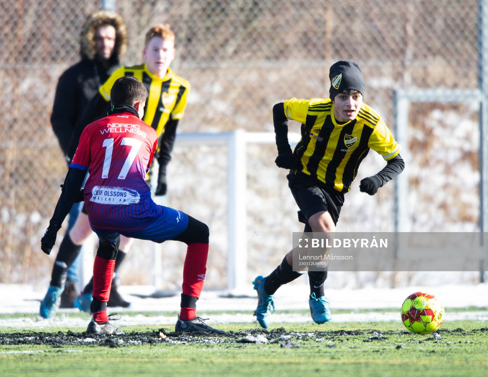 i matchen i DM mellan pojkar födda 2007 mellan IFK