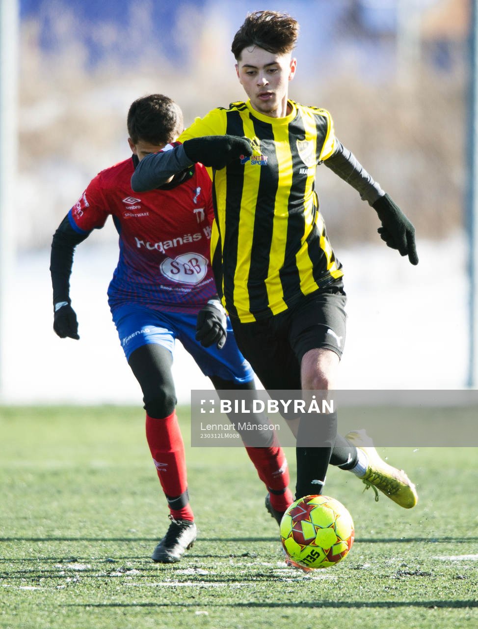 i matchen i DM mellan pojkar födda 2007 mellan IFK