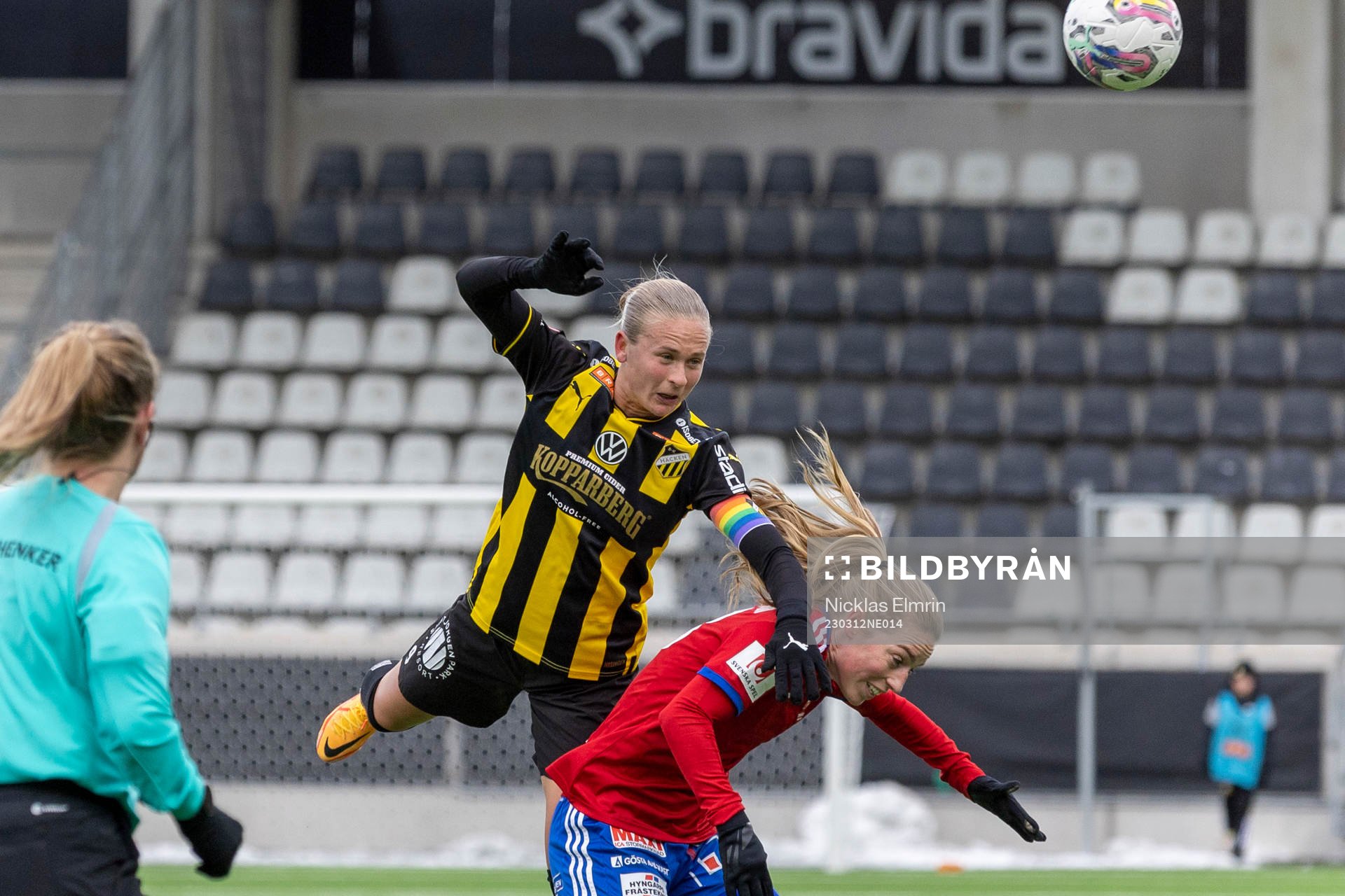 Häckens Filippa Curmark och Vittsjös Linda Sällström