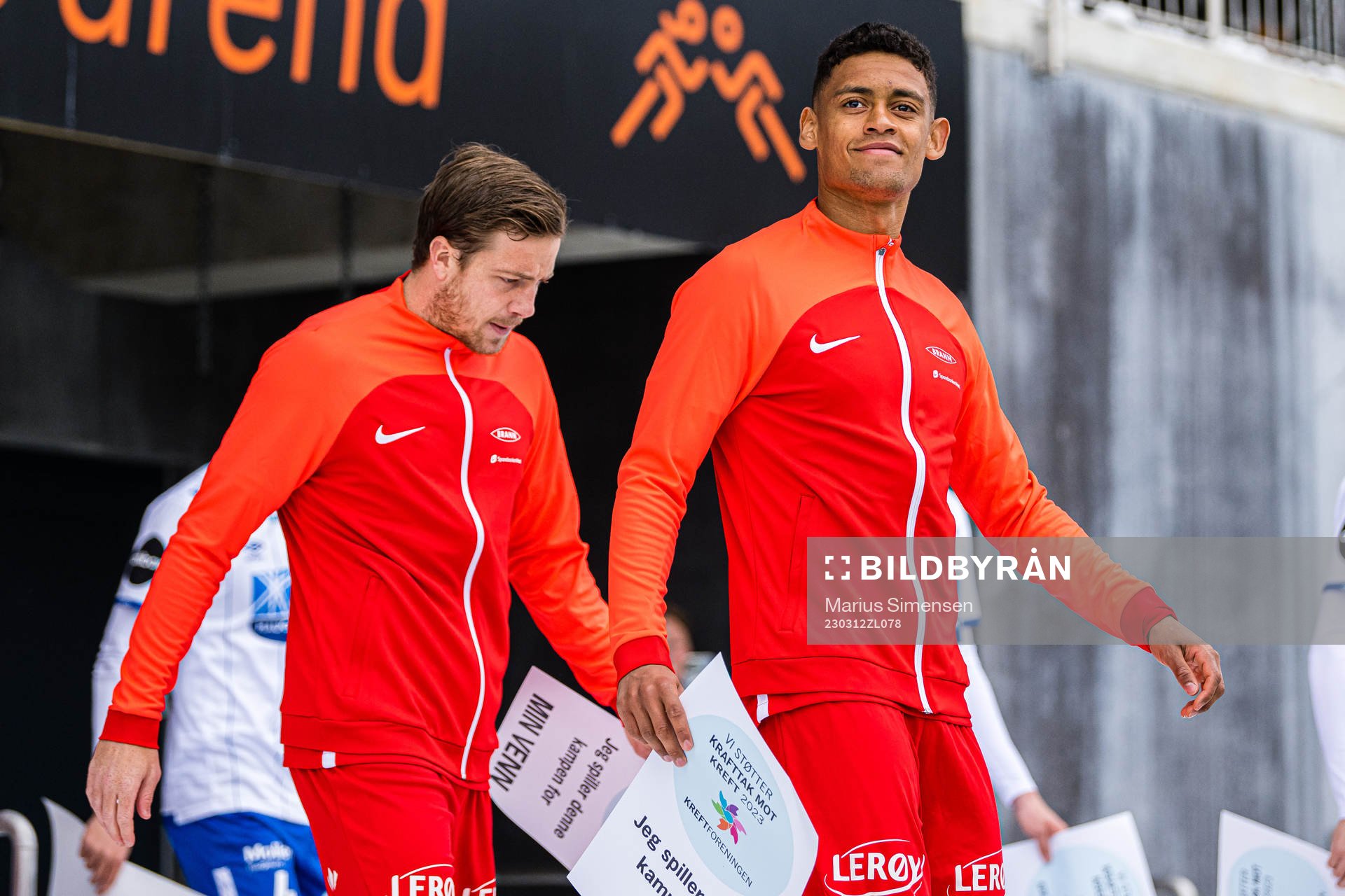 Frederik Børsting and Japhet Sery Larsen of Brann