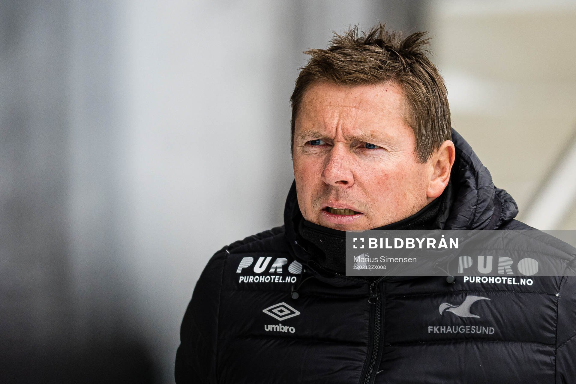 Jostein Grindhaug, head coach of Haugesund