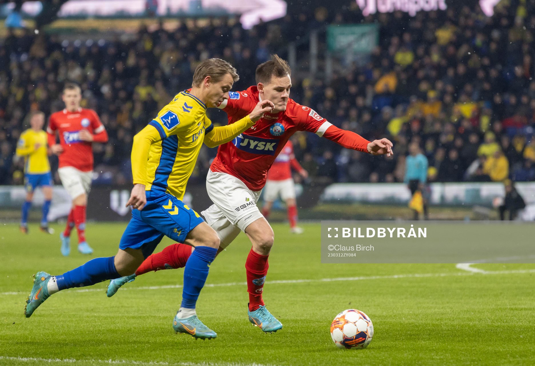 [DK=20230312: Simon Hedlund, Brøndby IF og Lukas Engel,