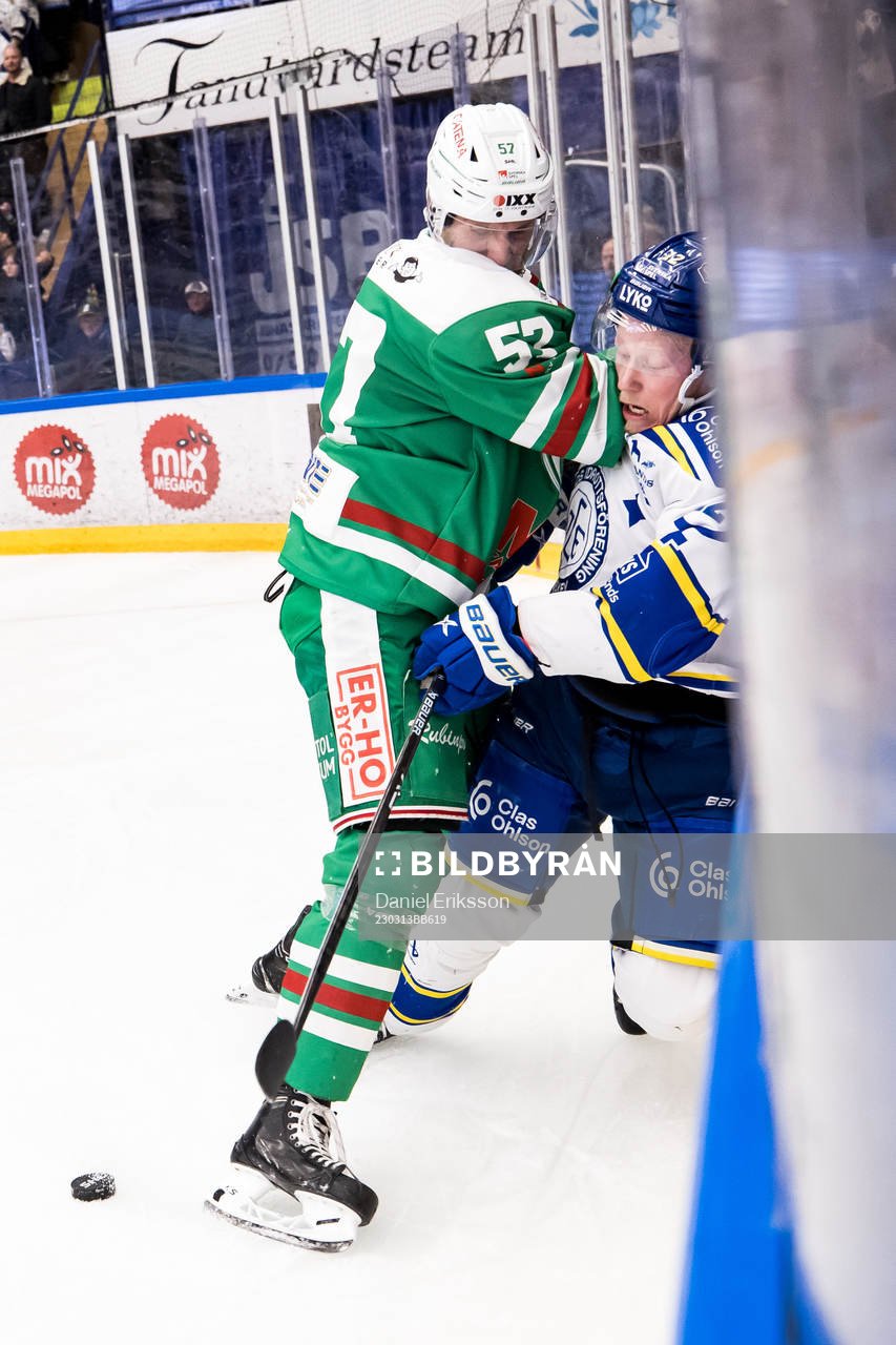 Rögles Vojtech Mozik och Leksands Kalle Östman