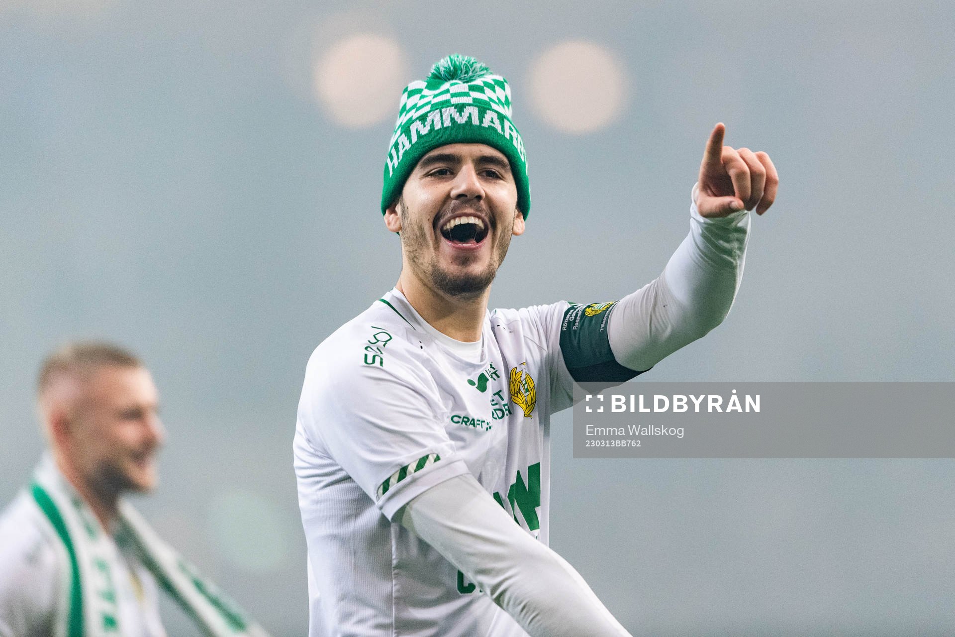 Hammarbys Edvin Kurtulus jublar