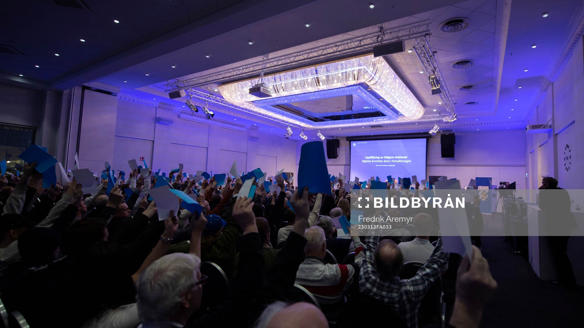 Ett BlåVitt tifo