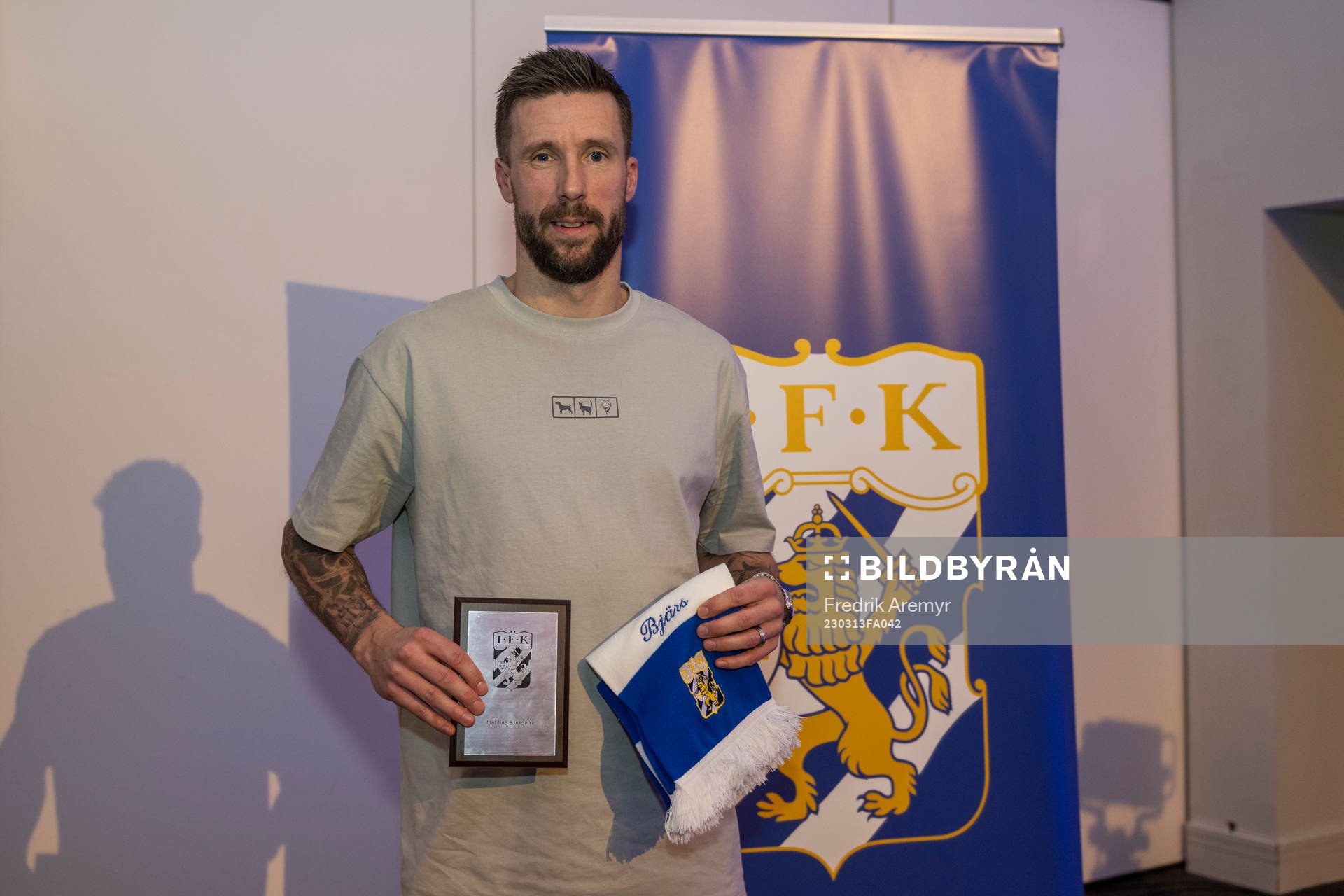 tidigare spelaren Mattias Bjärsmyr