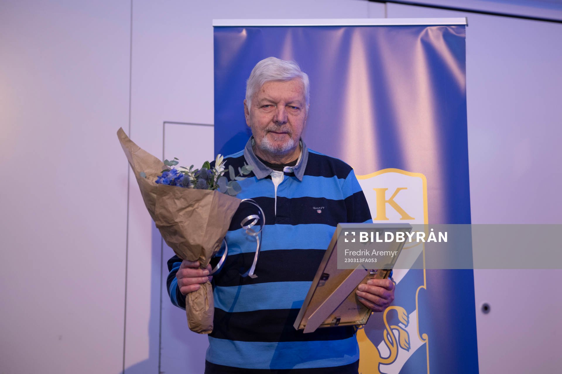 Sune Bergkvist med 50 årigt medlemskap hyllas