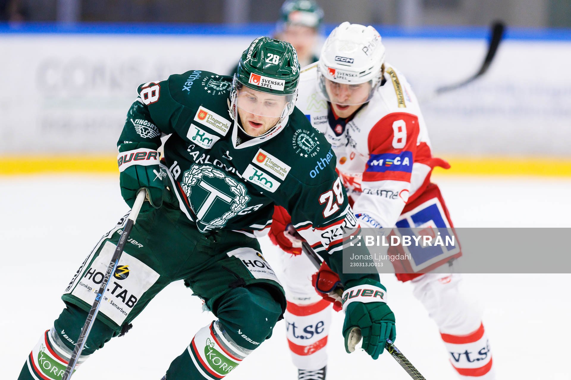 Tingsryds William Fransson och Västerviks William Wiå