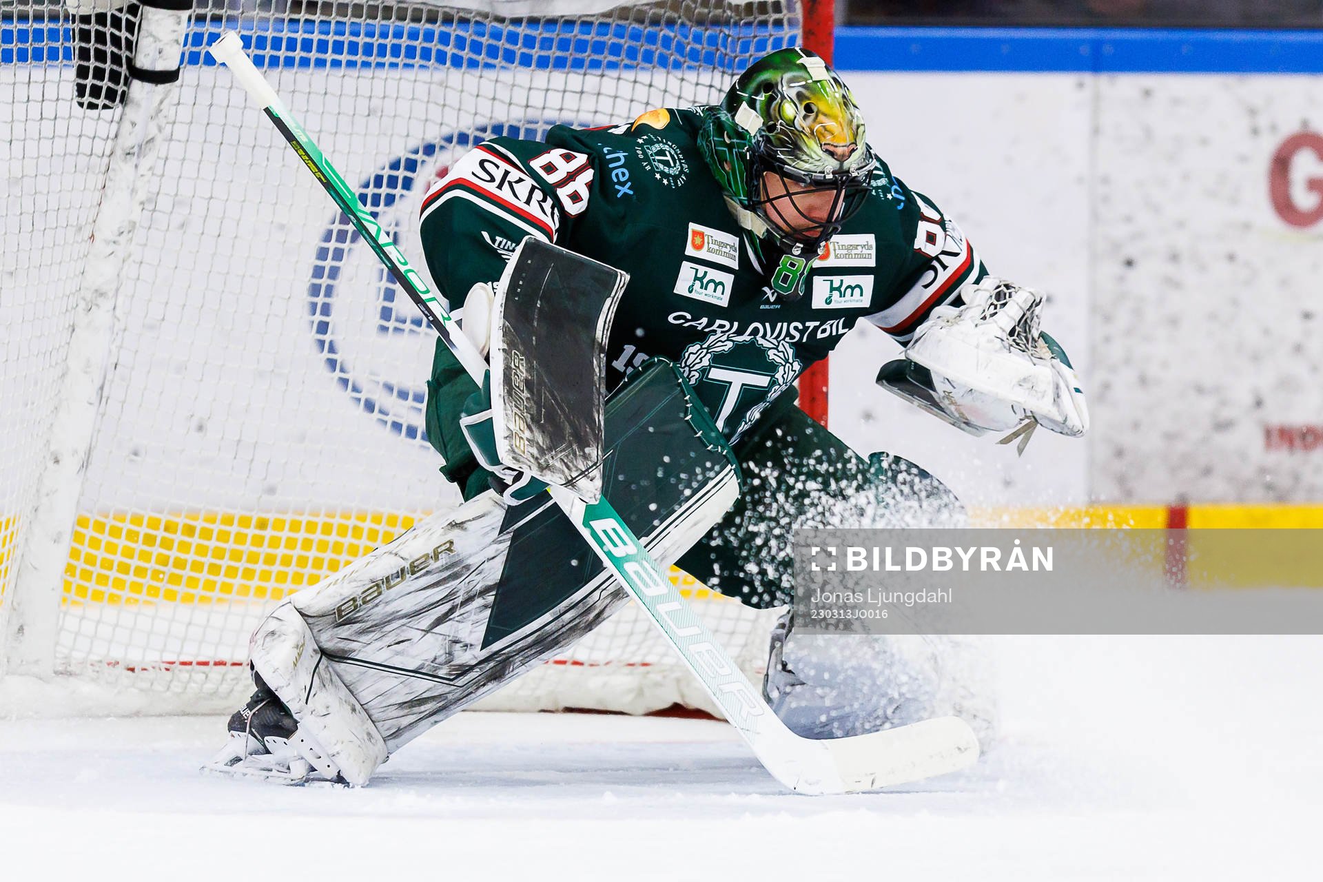 Tingsryds målvakt Tomas Ryden
