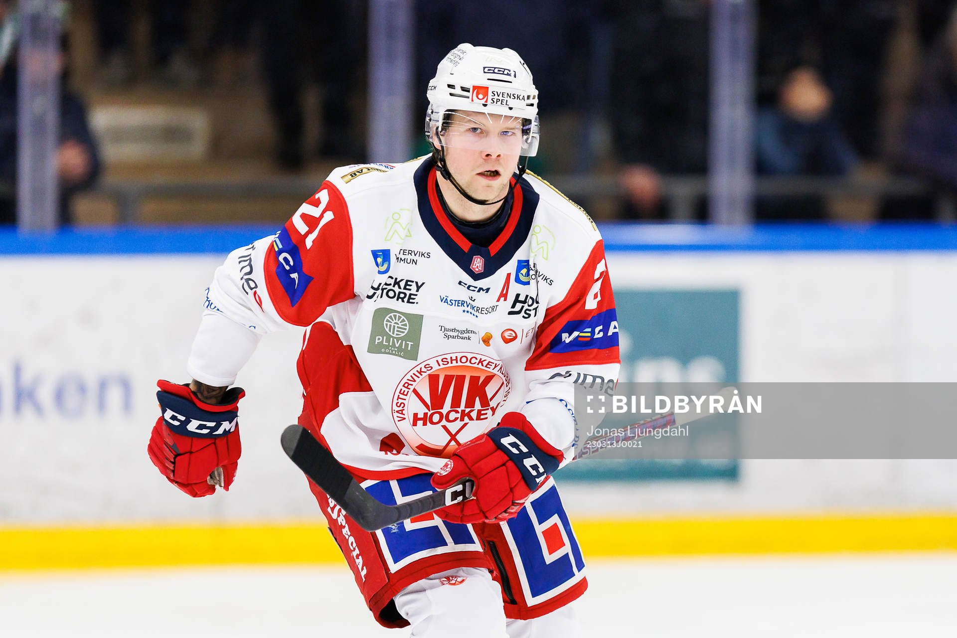Västerviks Victor Öhman jublar