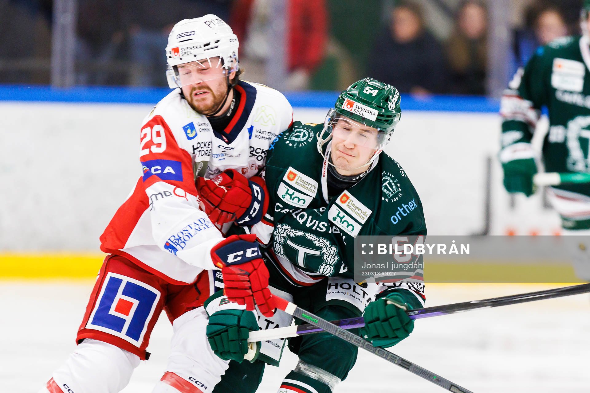 Västerviks Ludwig Stenlund och Tingsryds Filip Nordberg