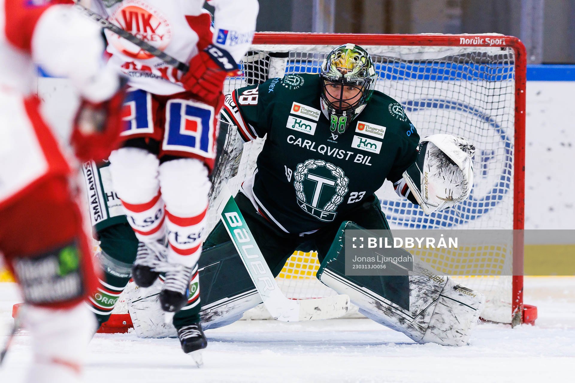 Tingsryds målvakt Tomas Ryden