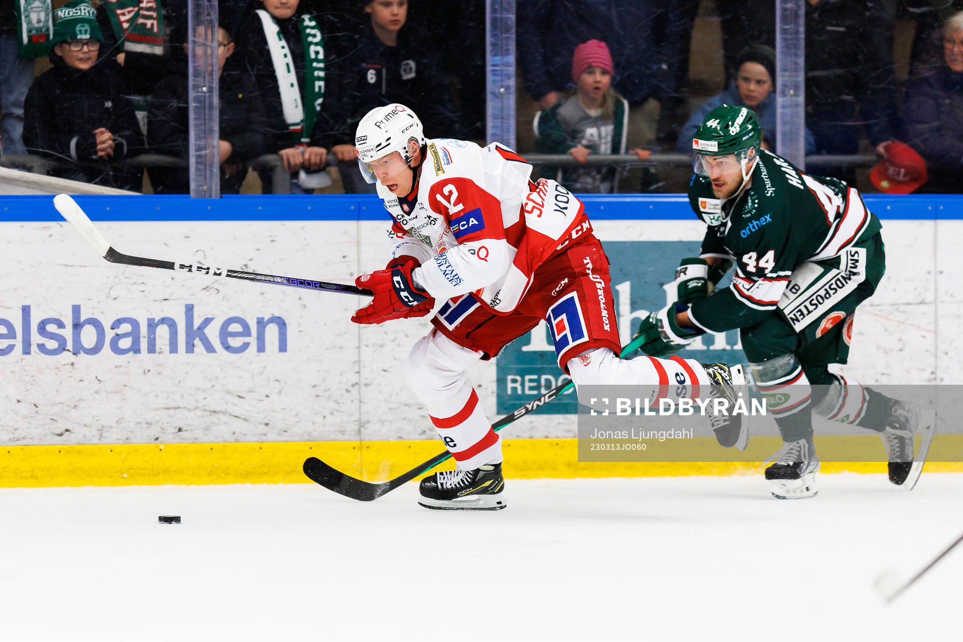 Västerviks Anton Schagerberg och Tingsryds Jonatan Harju
