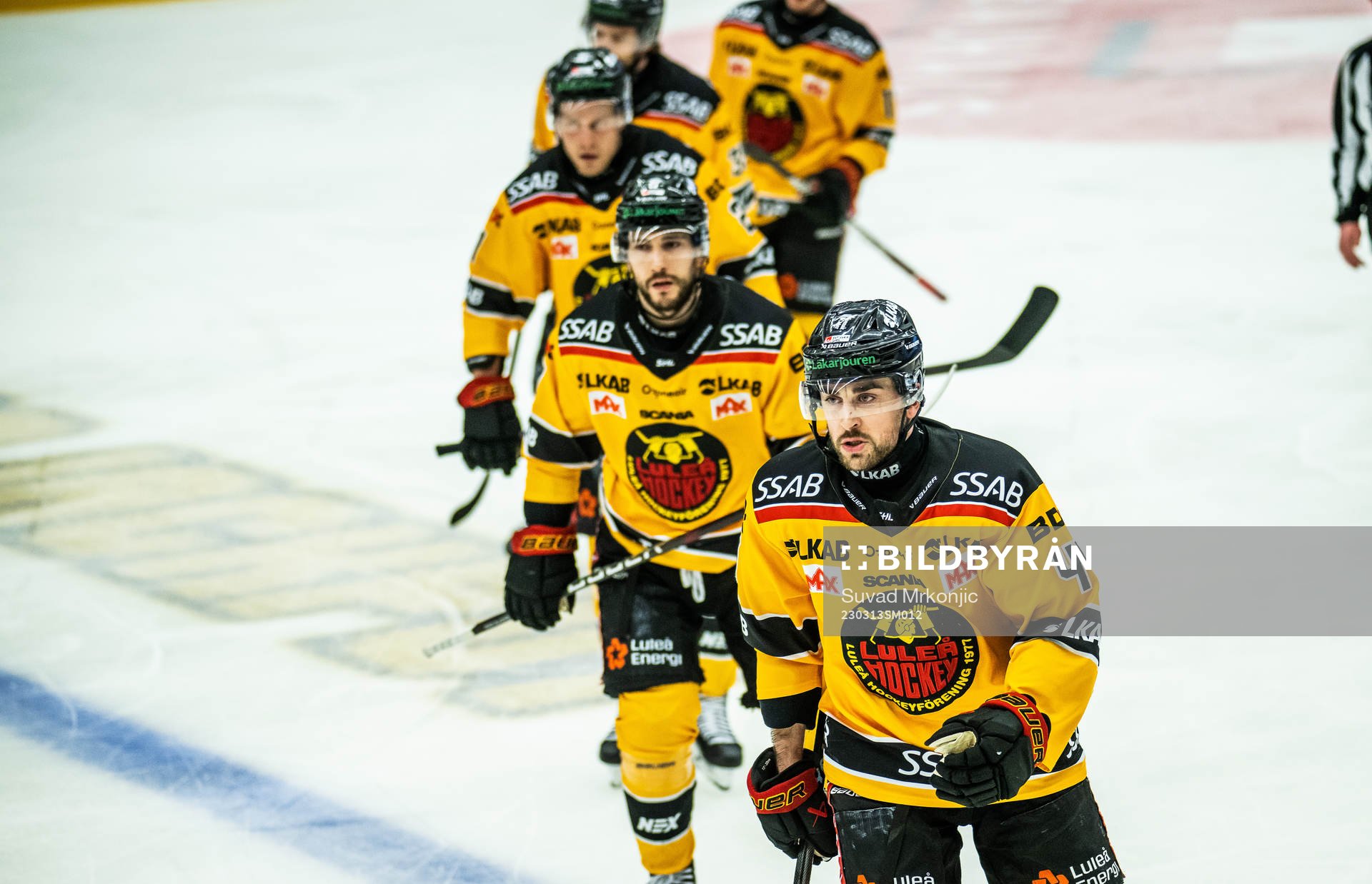 Luleås Jonathan Andersson jublar