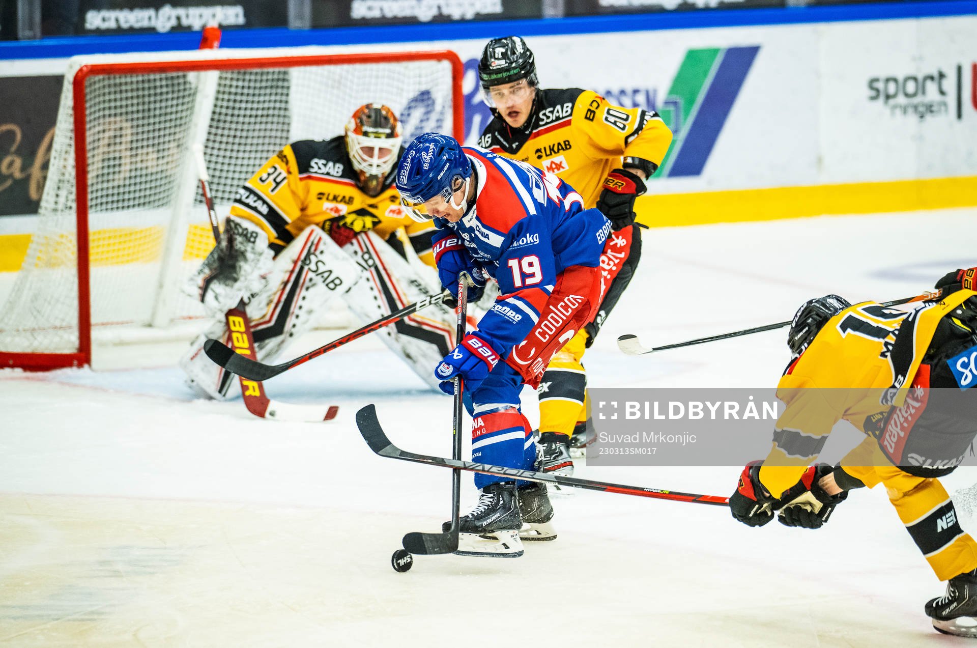 Oskarshamns Hampus Plato och Luleås Julius Honka