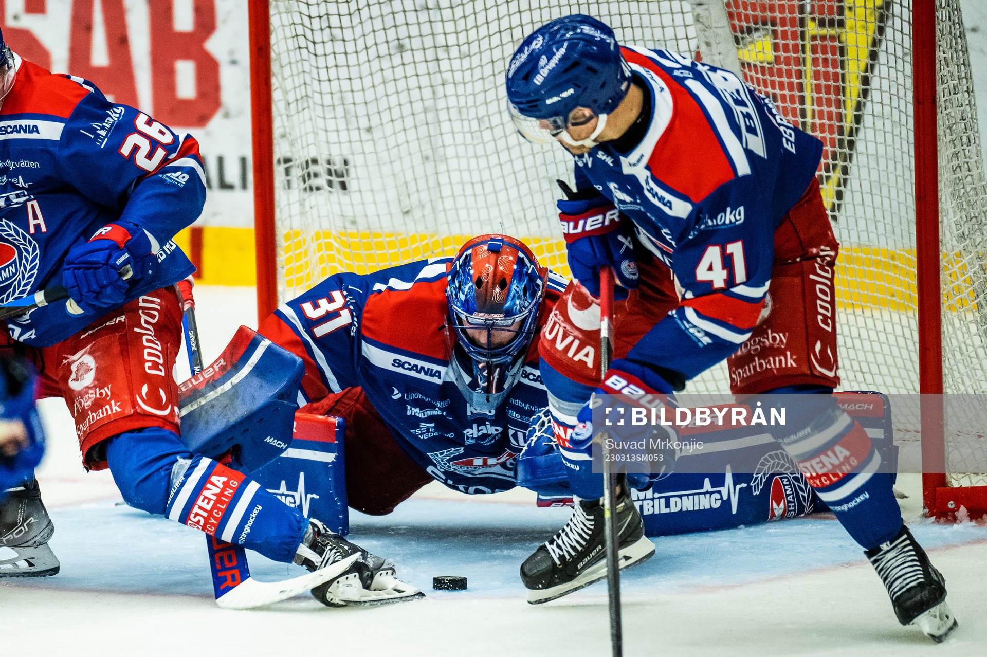 Oskarshamns målvakt Tim Juel
