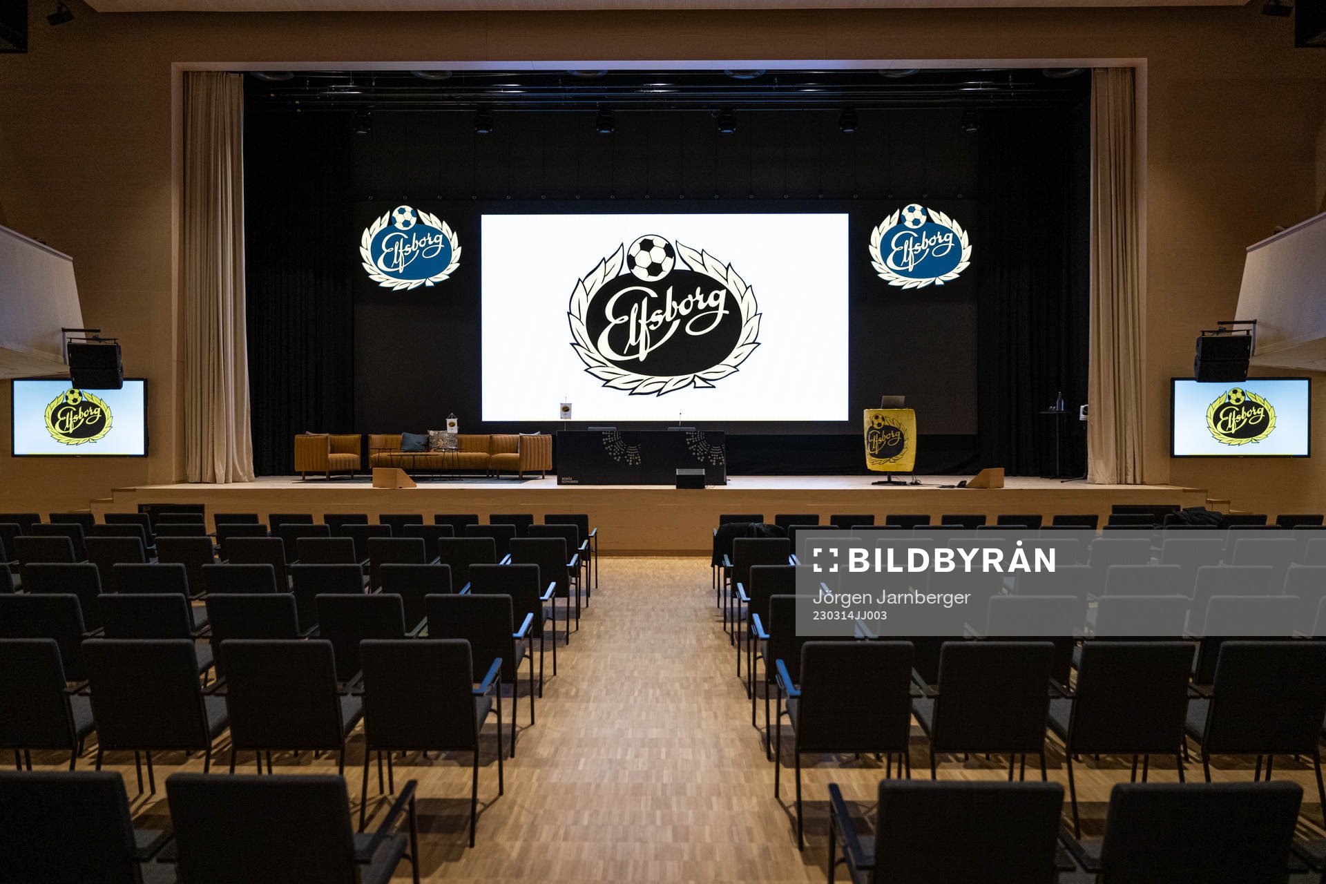 Interiör i Borås Kongress