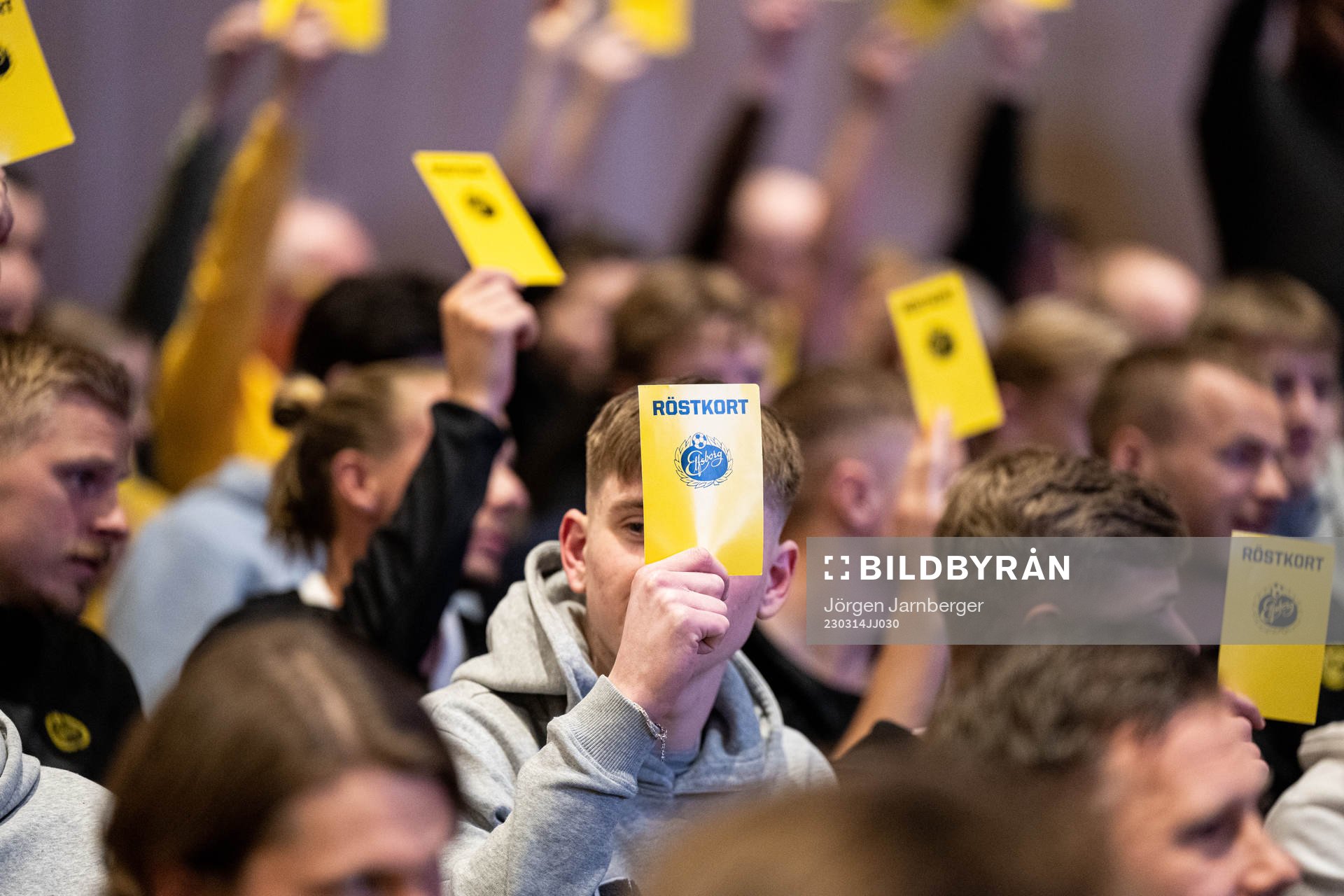 Röstkort i omröstning om medlemsavgifter för 2024