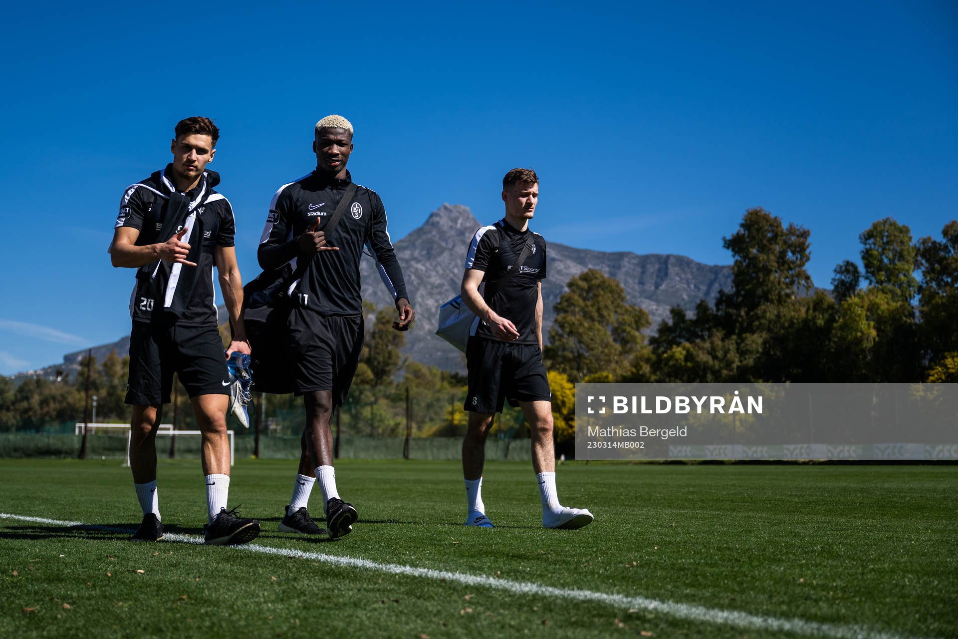 Camil Jebara, Ousmane Diawara och Robin Dzabic
