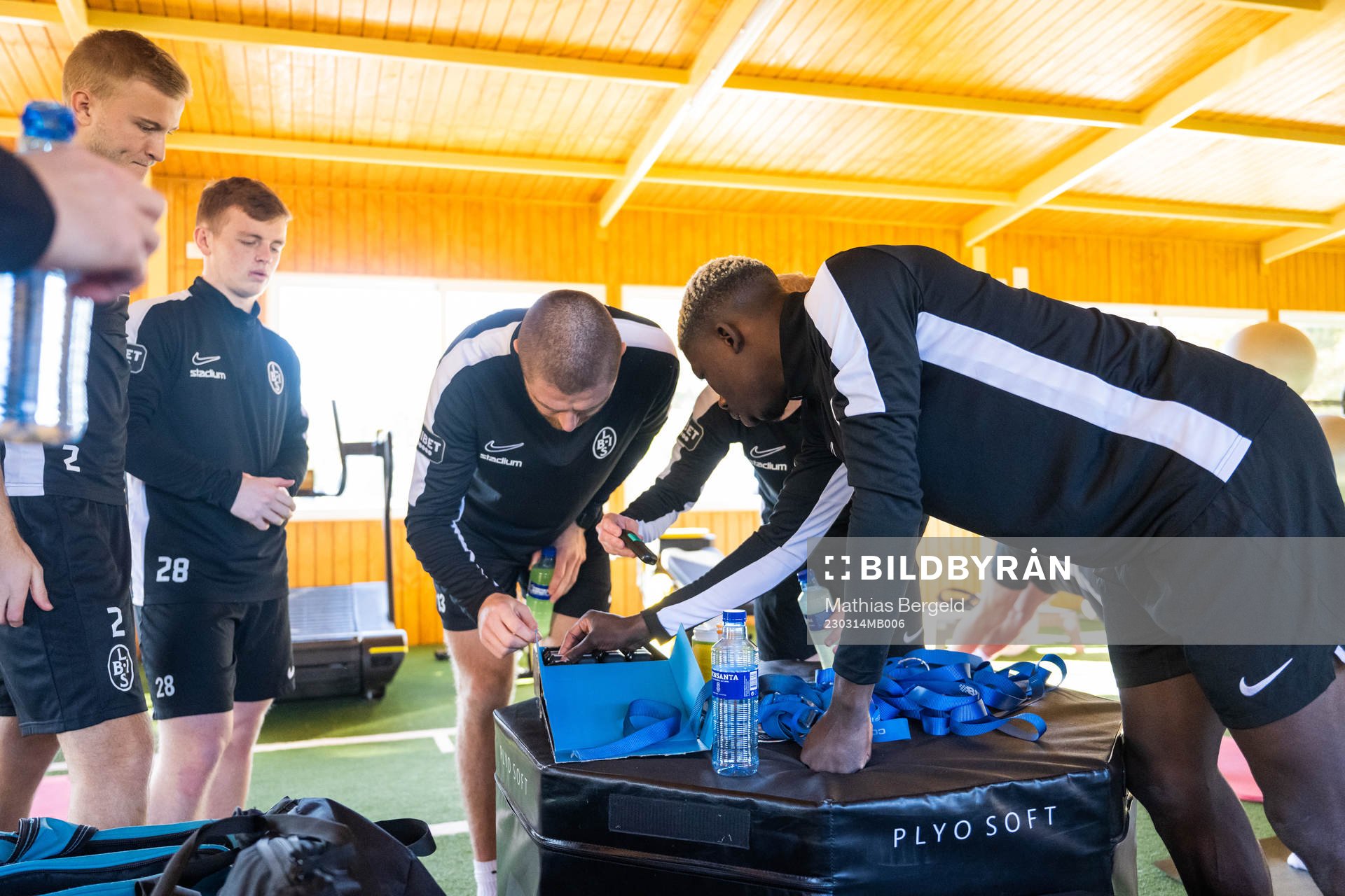 Sam Hegdal, Erik Hedenquist och Ousmane Diawara
