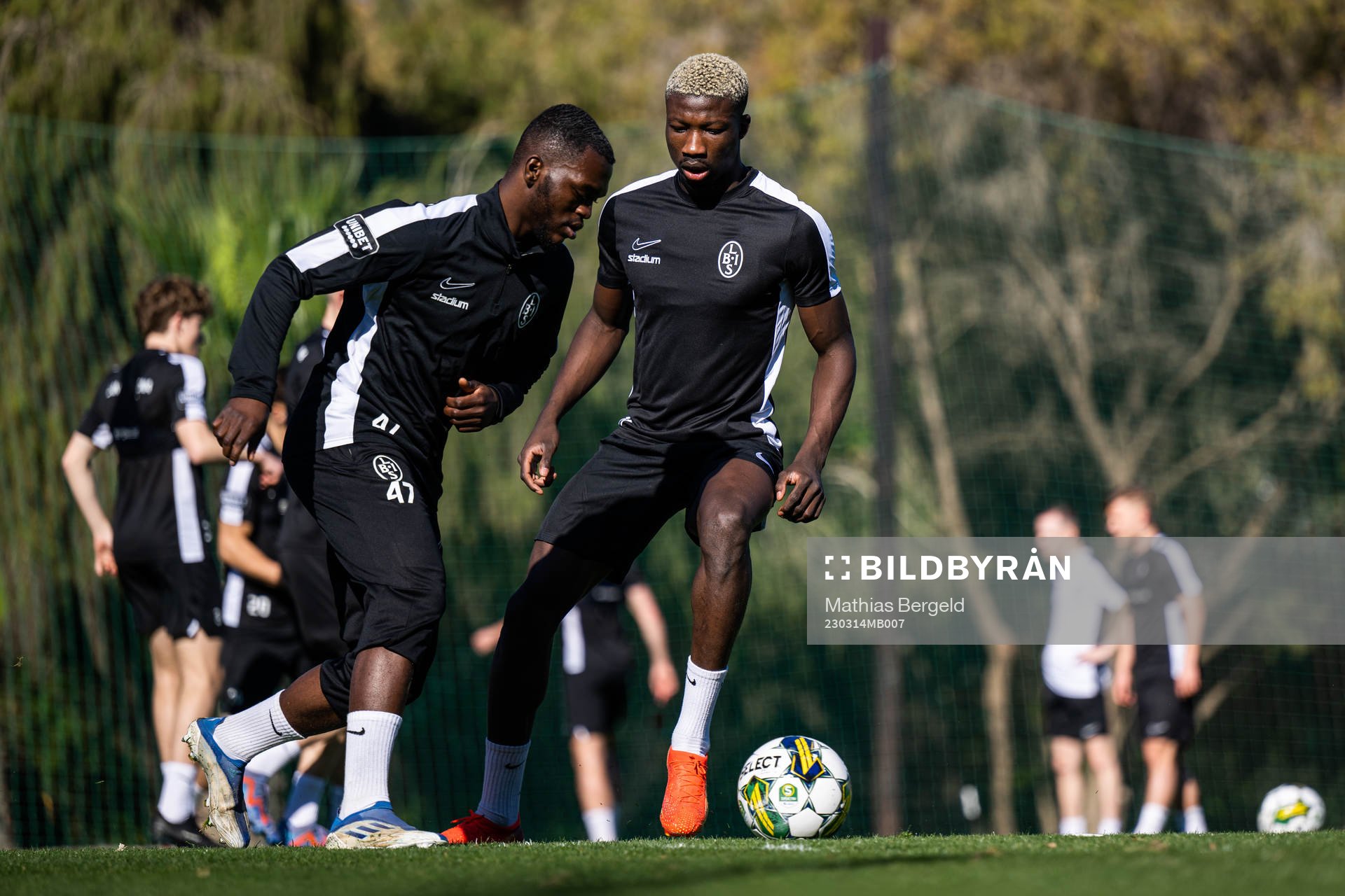 Kofi Asare och Ousmane Diawara