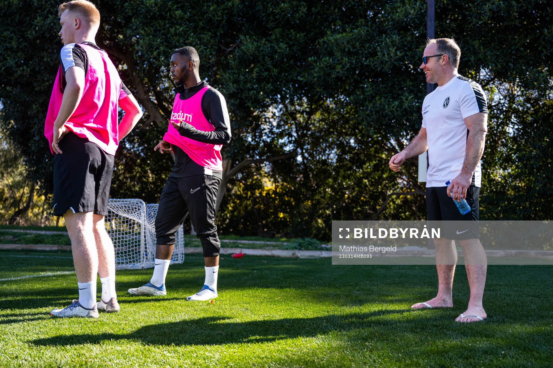 David Edvardsson, Kofi Asare och teamleader Jonny Karlsson