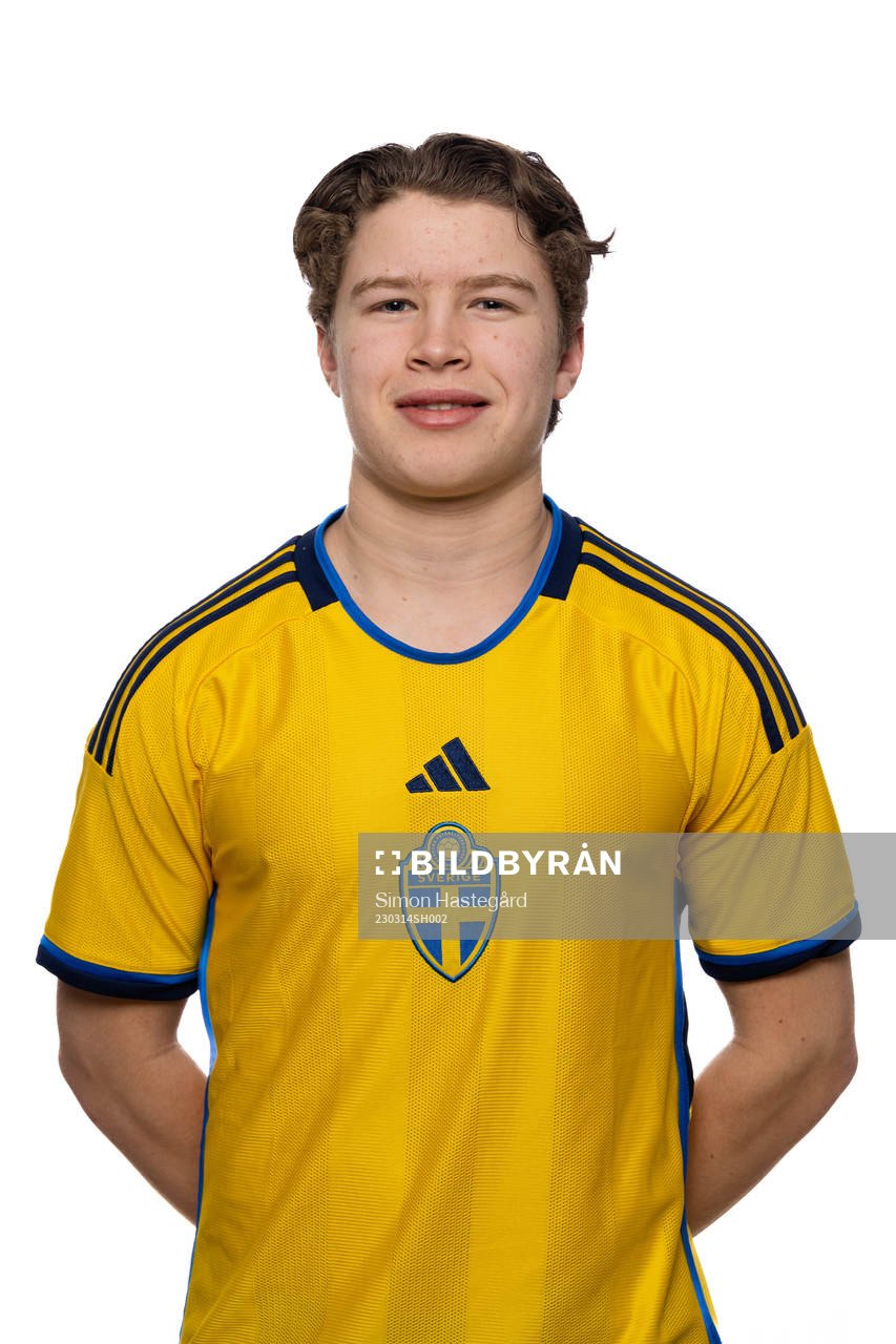 Gustav Andrén i P16-landslaget